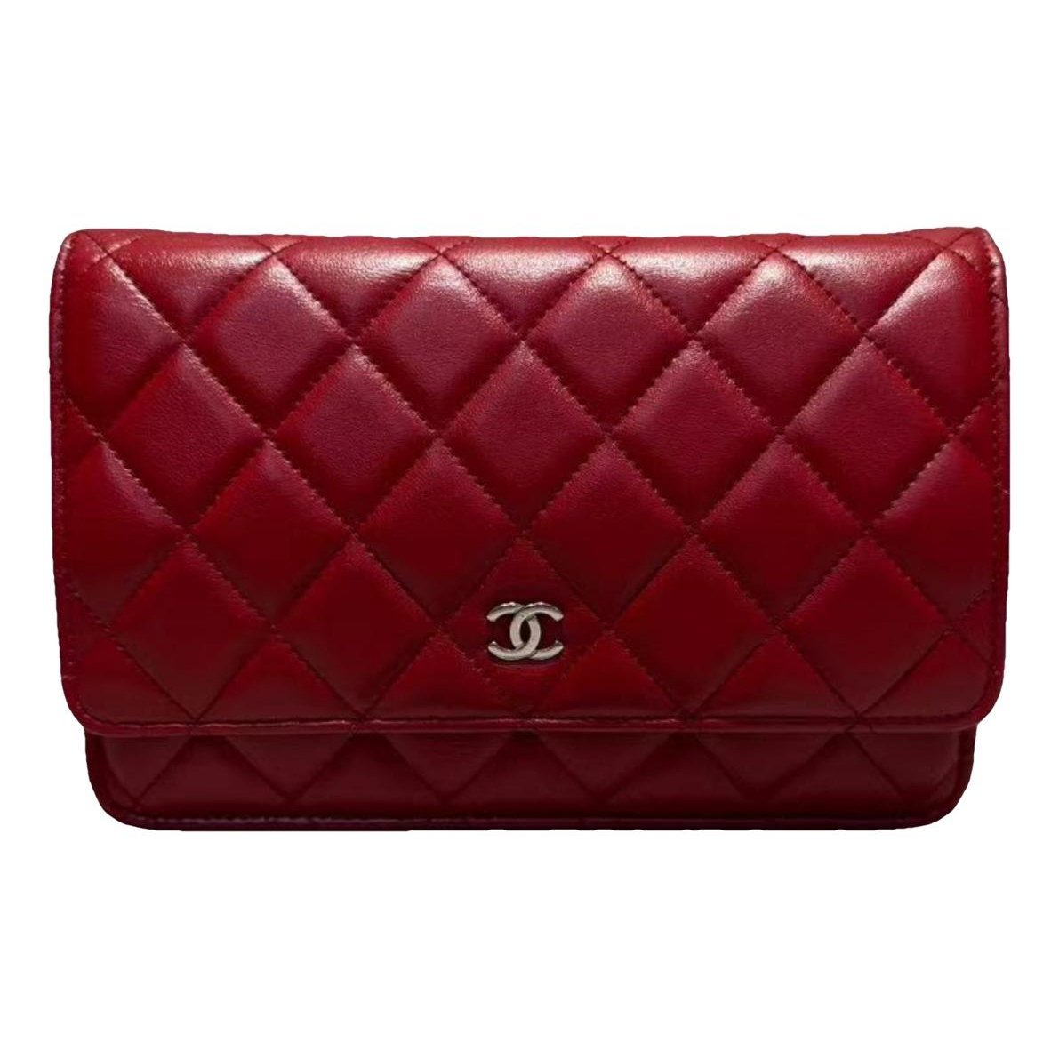 Wallet On Chain Timeless/Classique leather crossbody bag