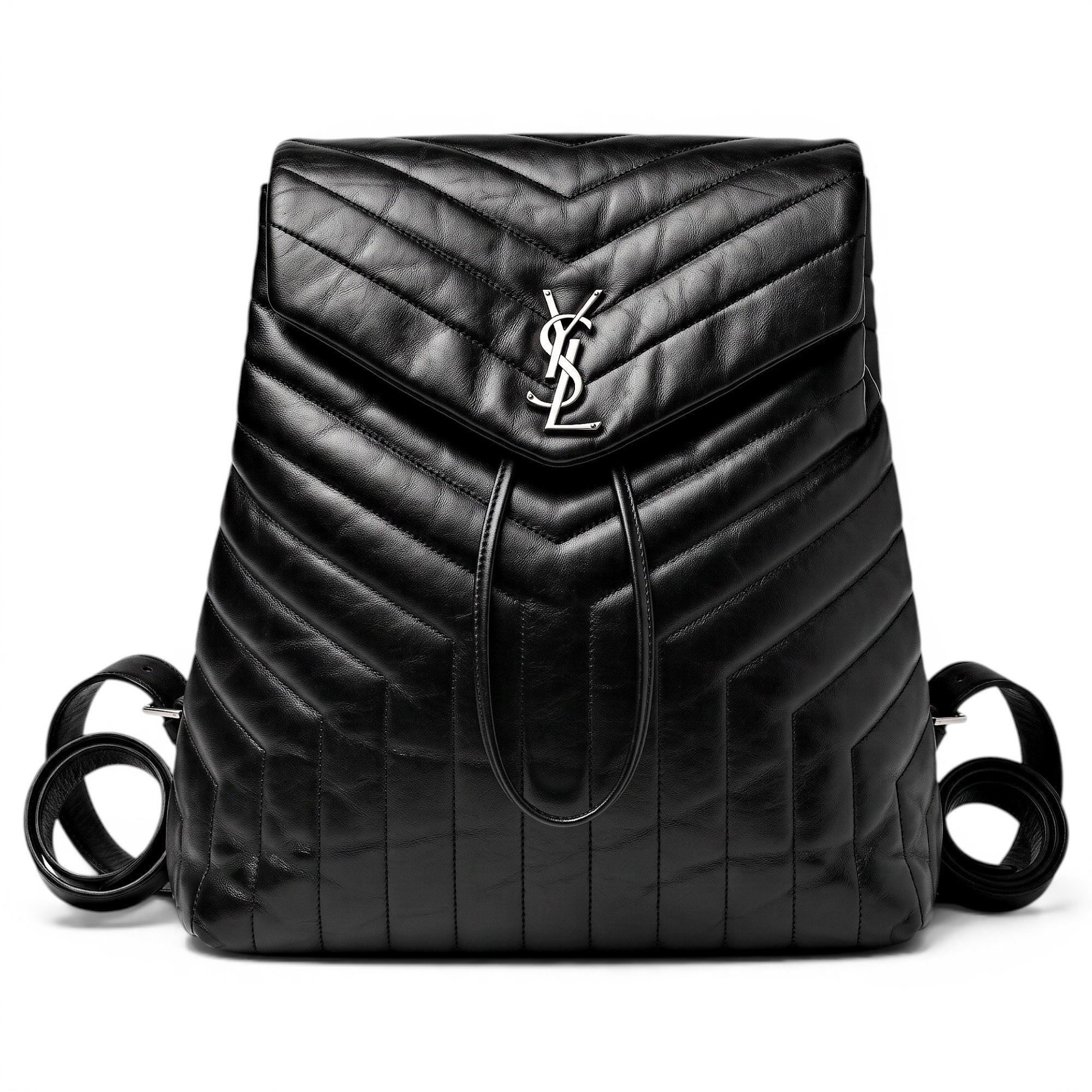 Saint Laurent Loulou leather backpack