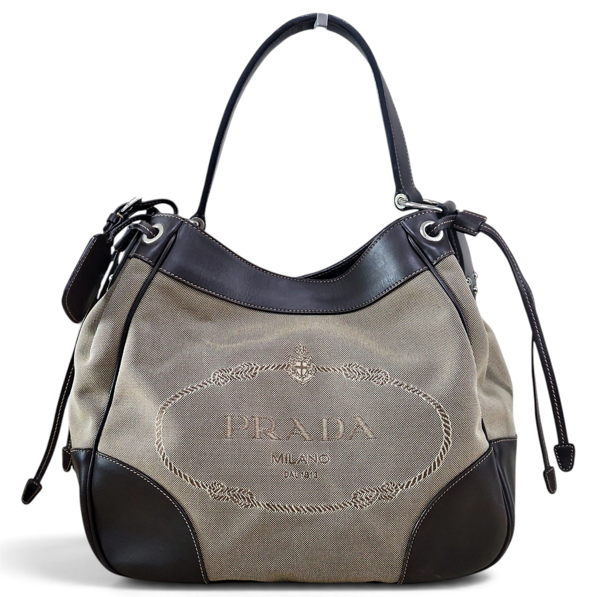 Leather handbag