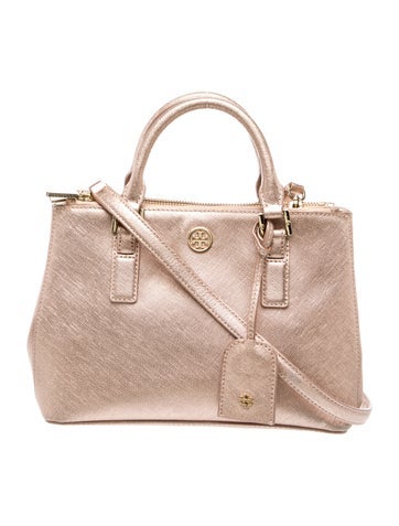 Saffiano Leather Top Handle Bag