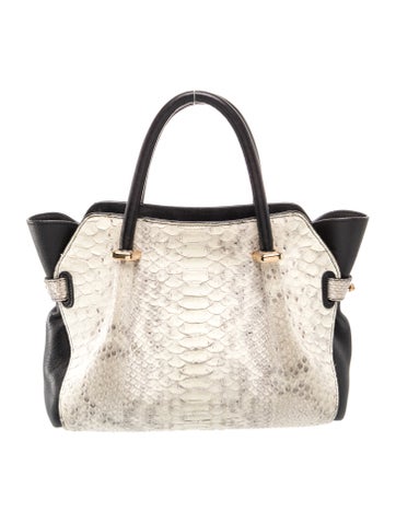 Nina Ricci Crocodile Top Handle Bag