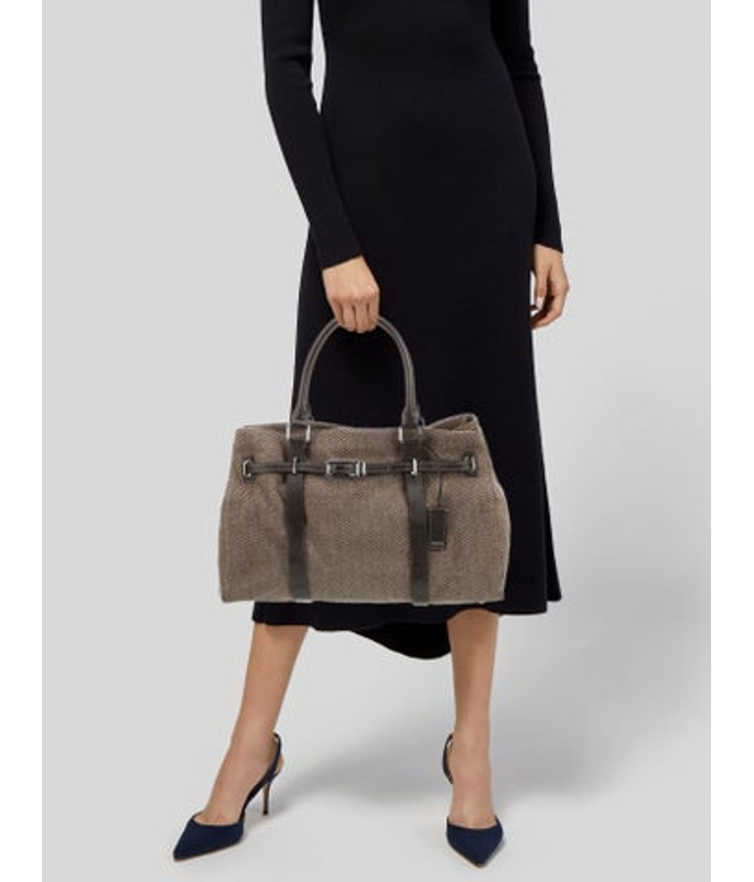 Tumi Wool Bucket Bag