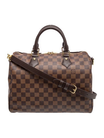 Damier Ebene Speedy Bandouliere 30