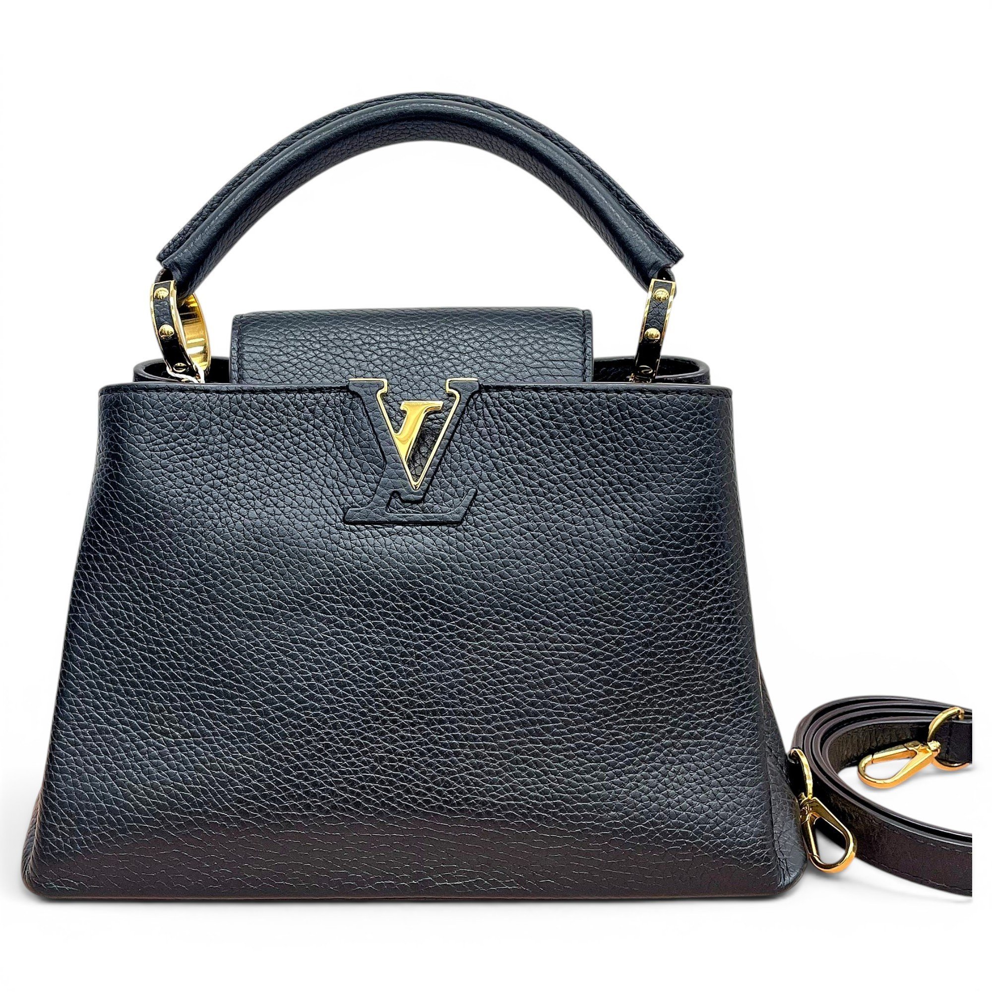 Capucines leather handbag