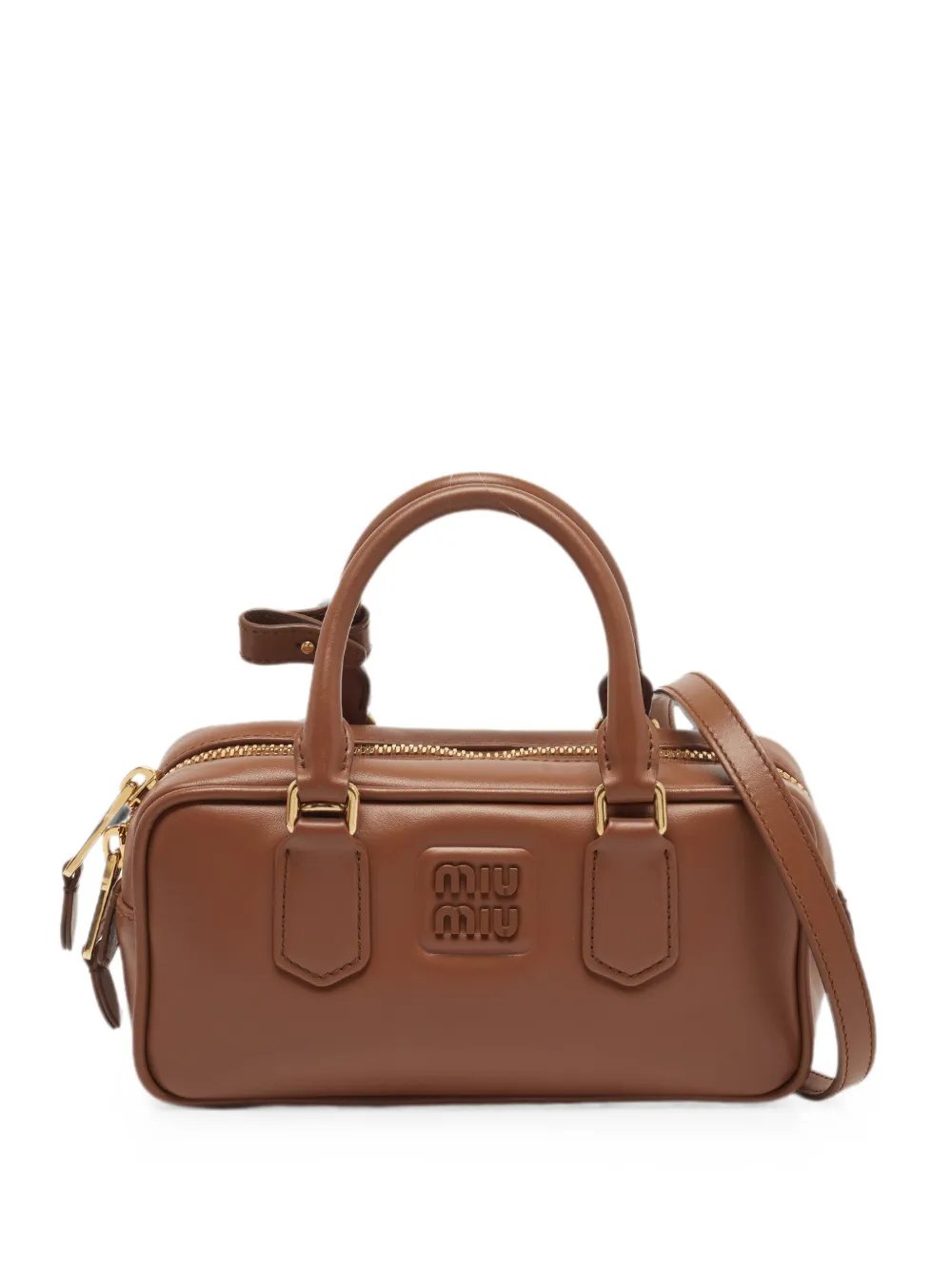 Arcadie leather satchel bag
