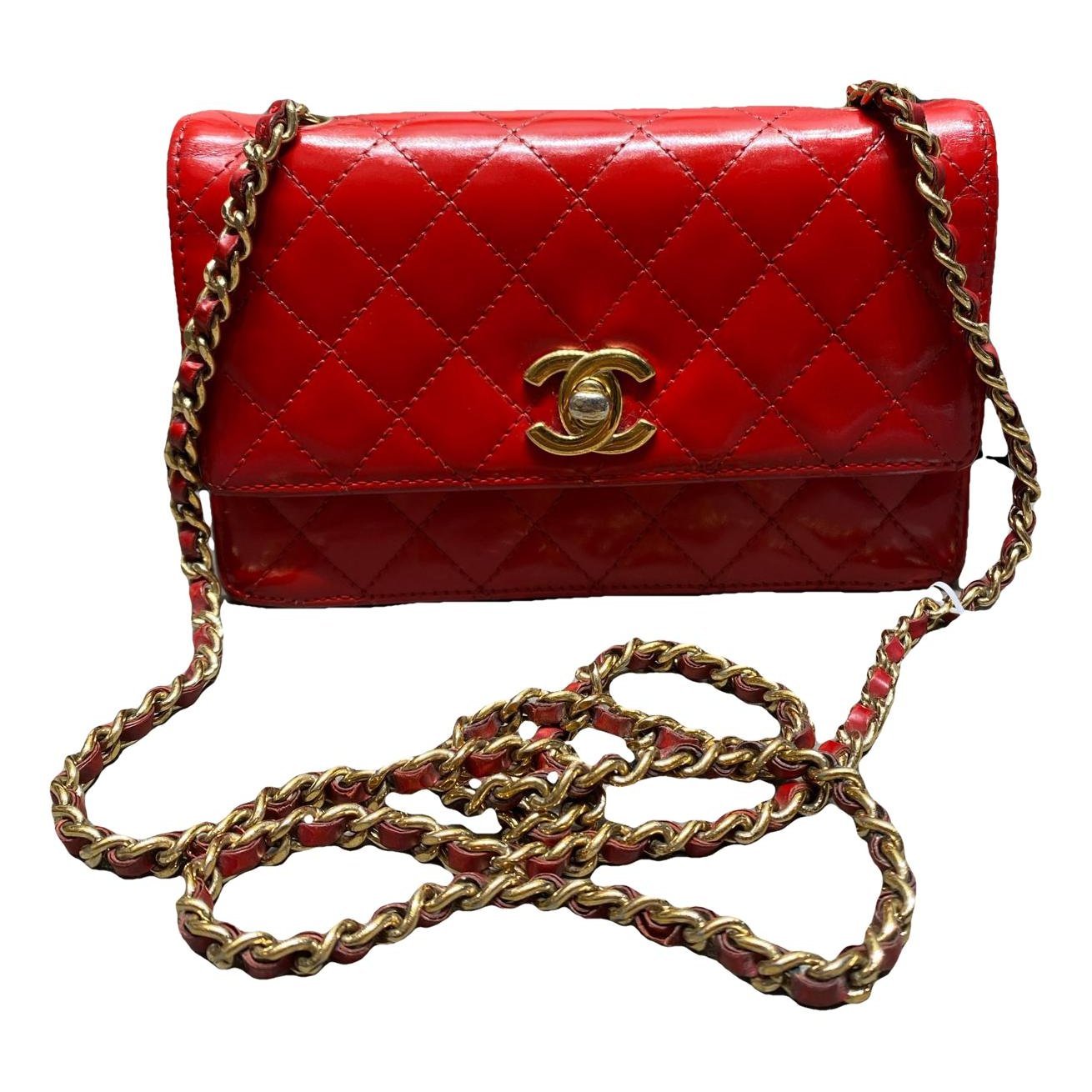 Trendy CC Wallet on Chain leather crossbody bag