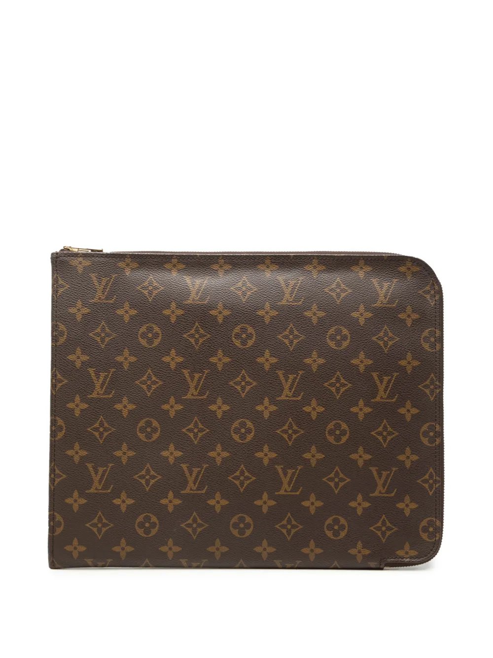 1991 Monogram Poche Documents Portfolio 30 clutch bag