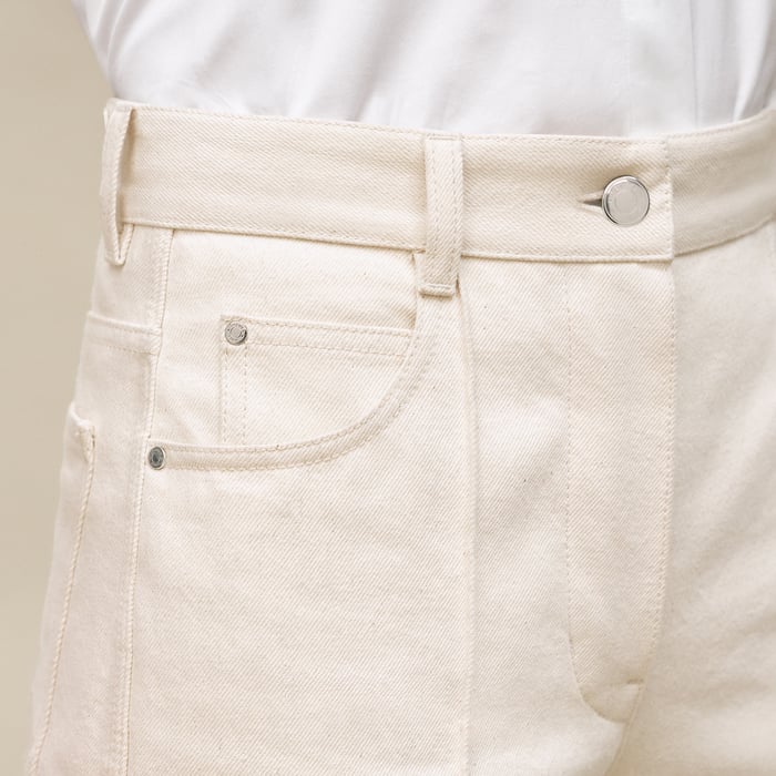 Blanc Cassé Straight Leg Pants