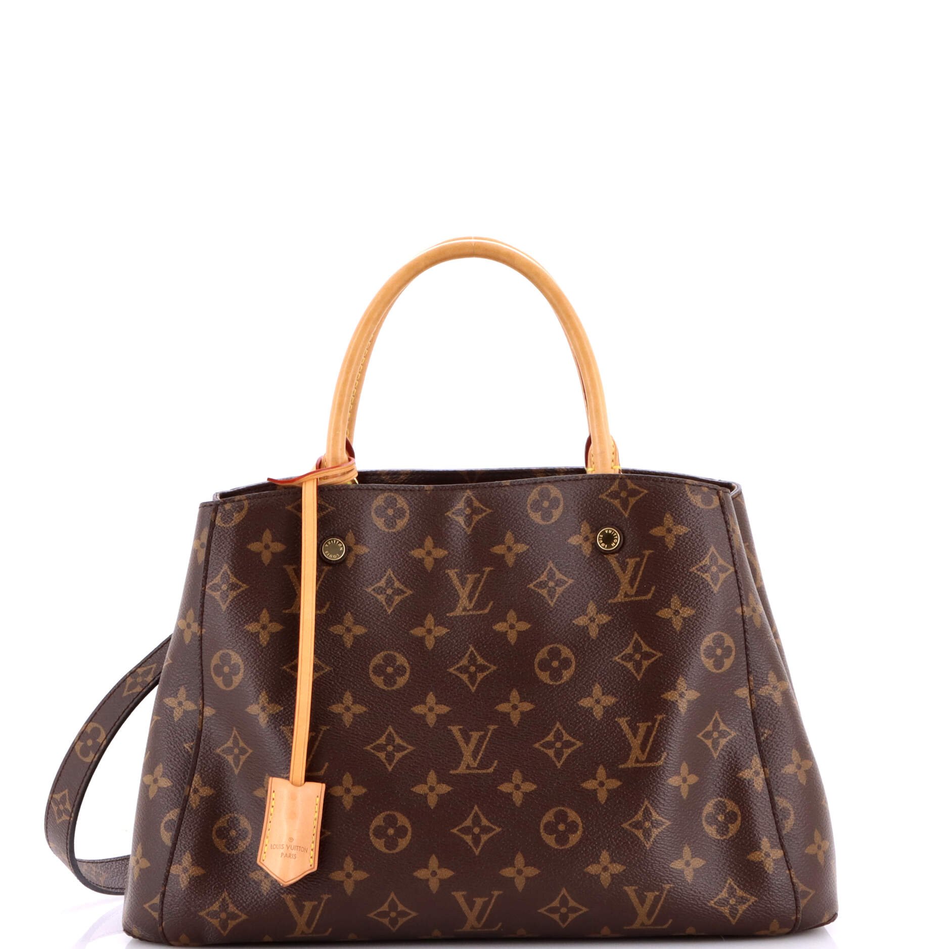 Louis Vuitton Montaigne Handbag Monogram Canvas MM