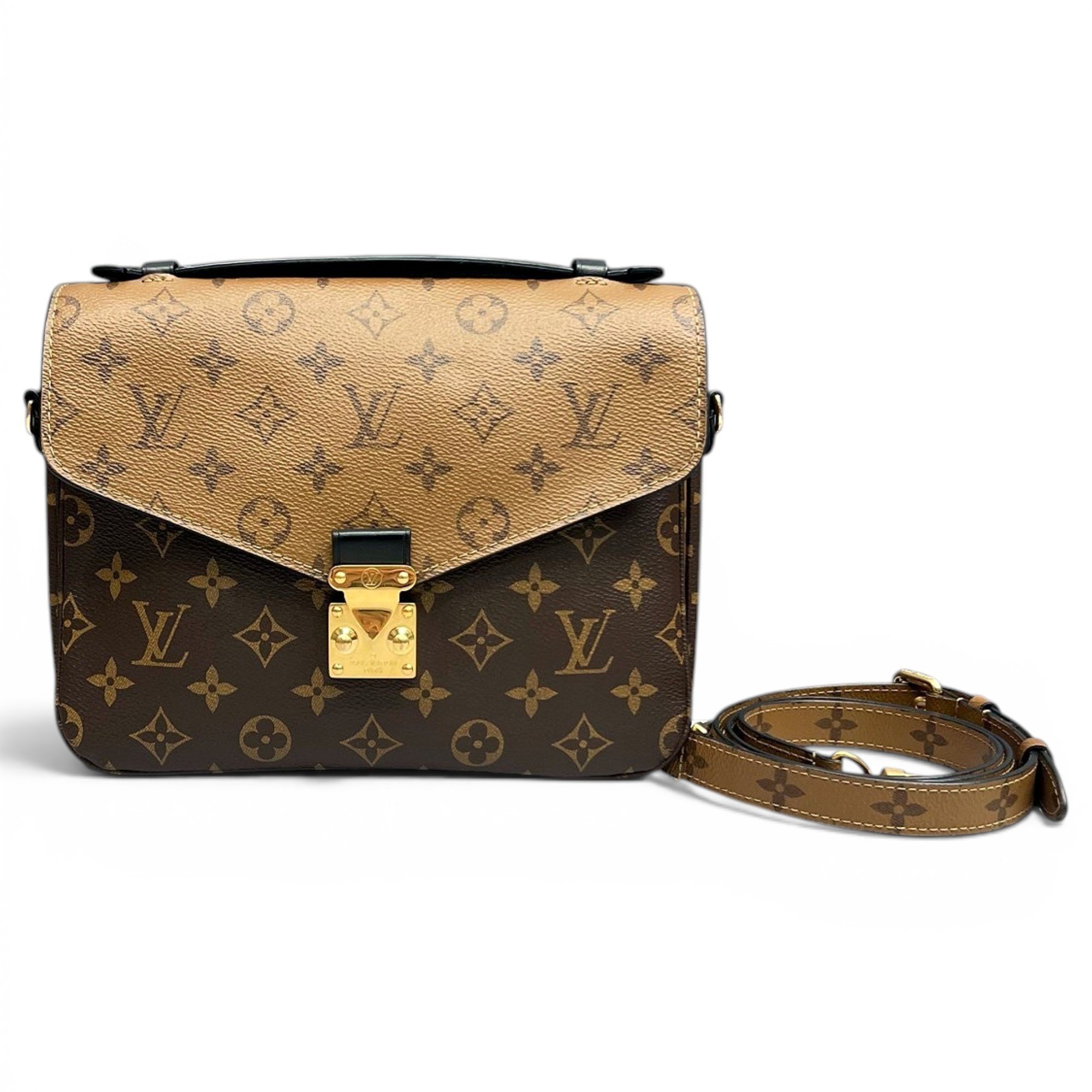 Metis leather handbag