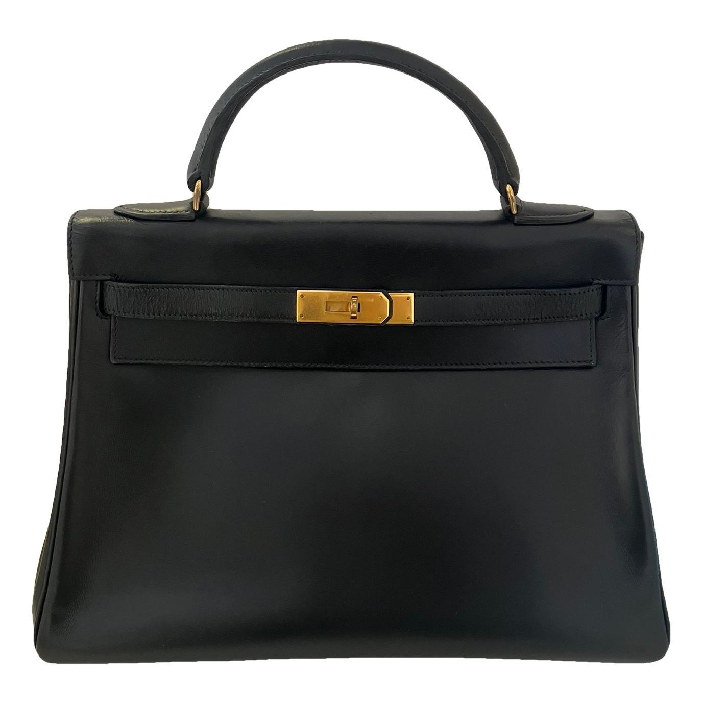 Kelly 32 leather handbag