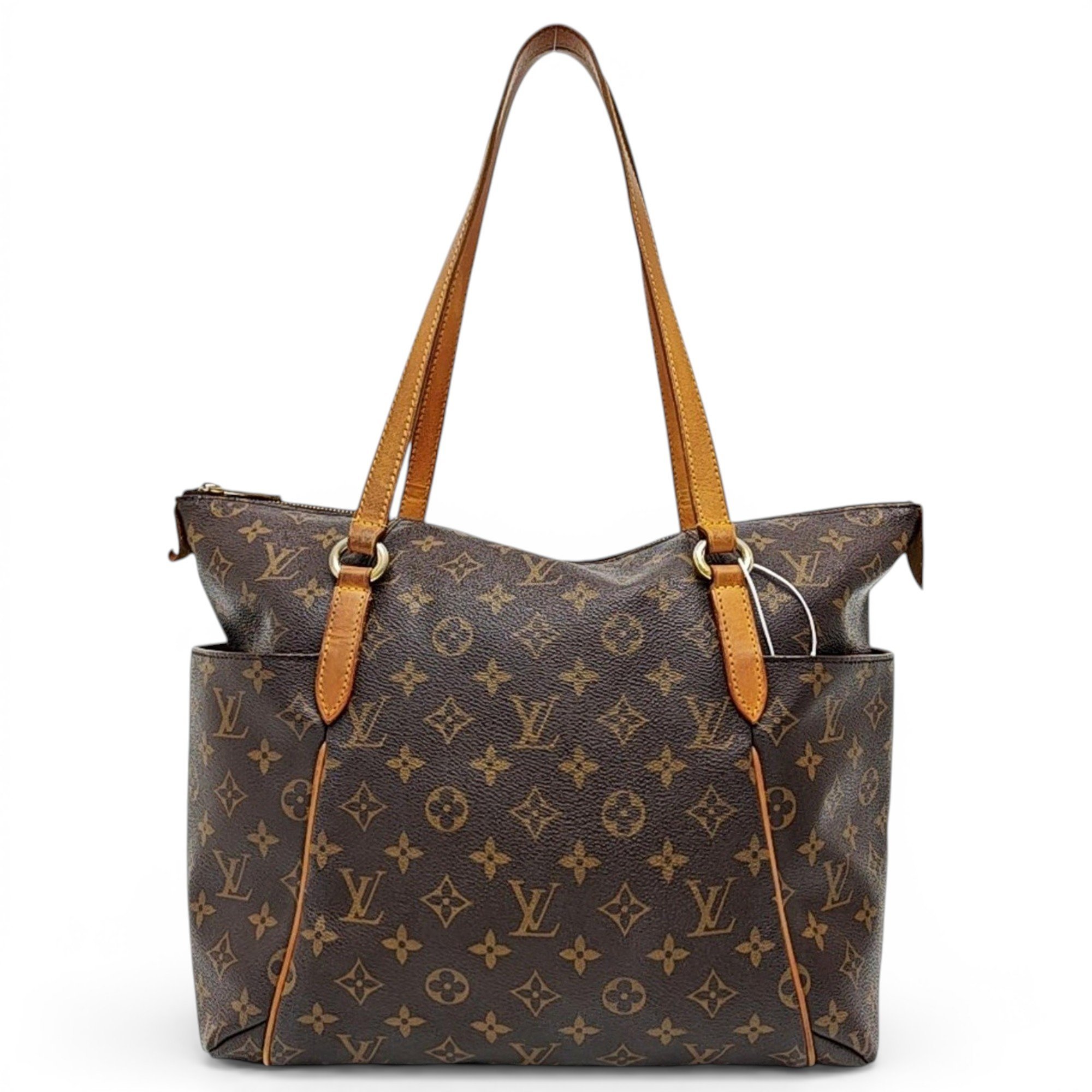 Totally leather handbag
