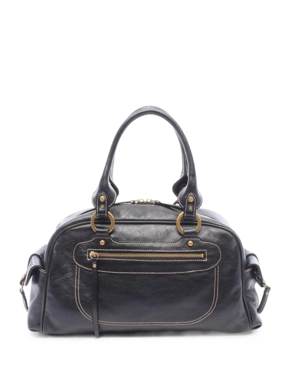 MCM 2000s mini leather shoulder bag