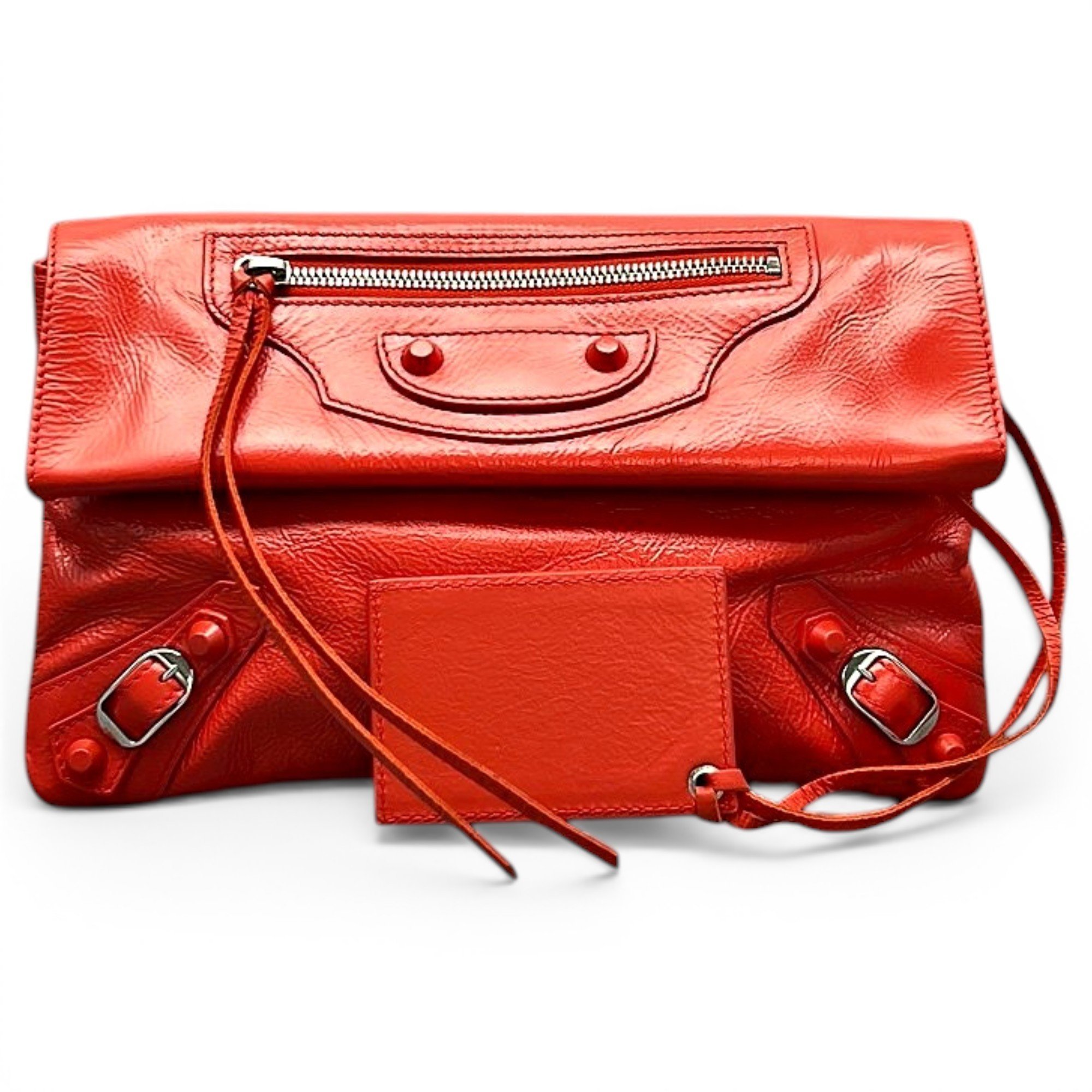 Everyday leather clutch bag