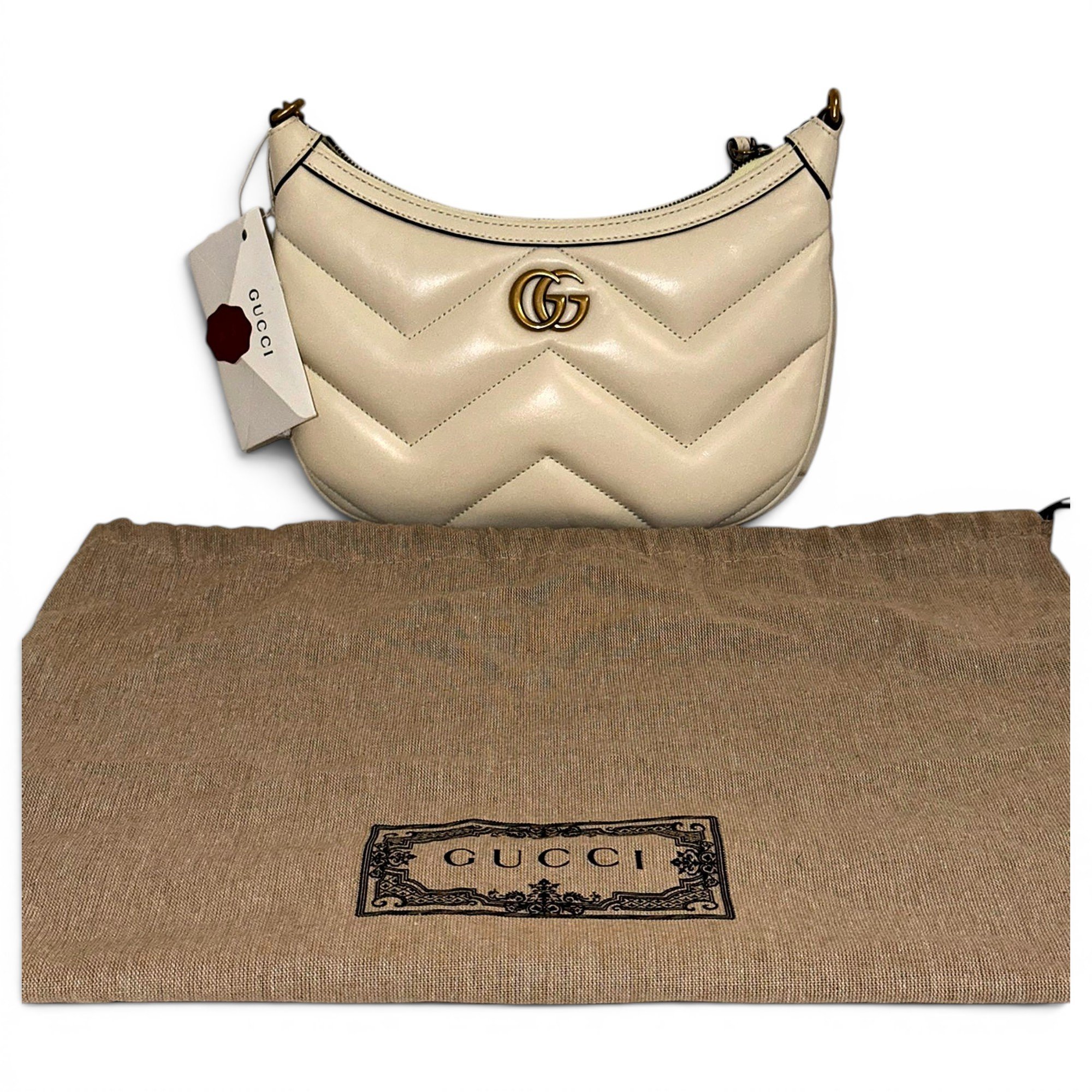 GG Marmont Flap leather crossbody bag