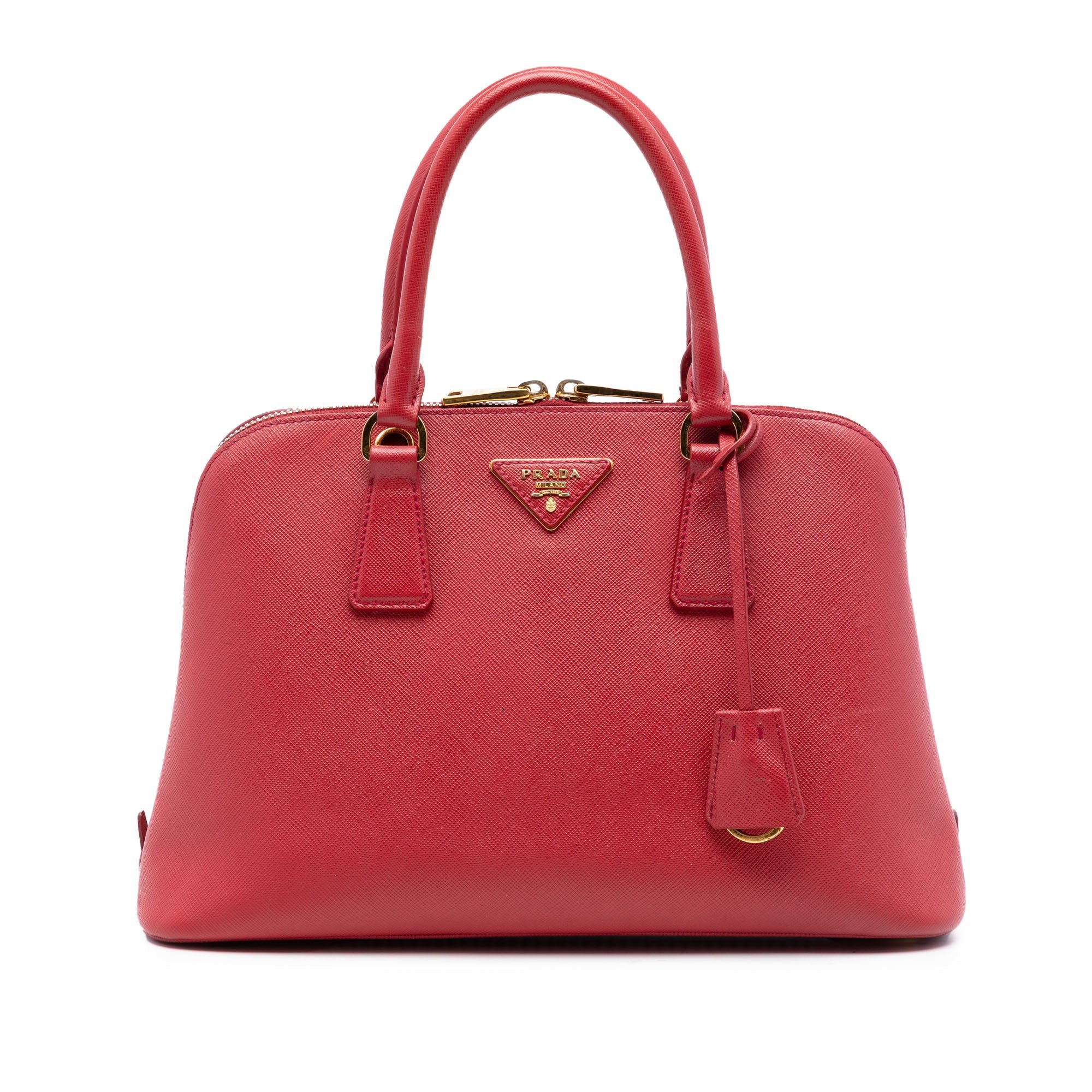 Promenade leather satchel