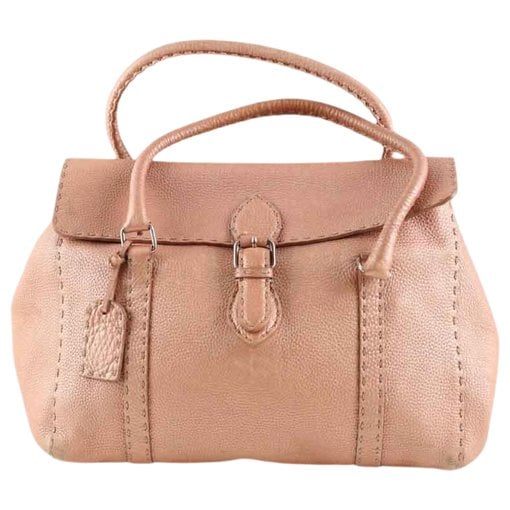 Leather tote