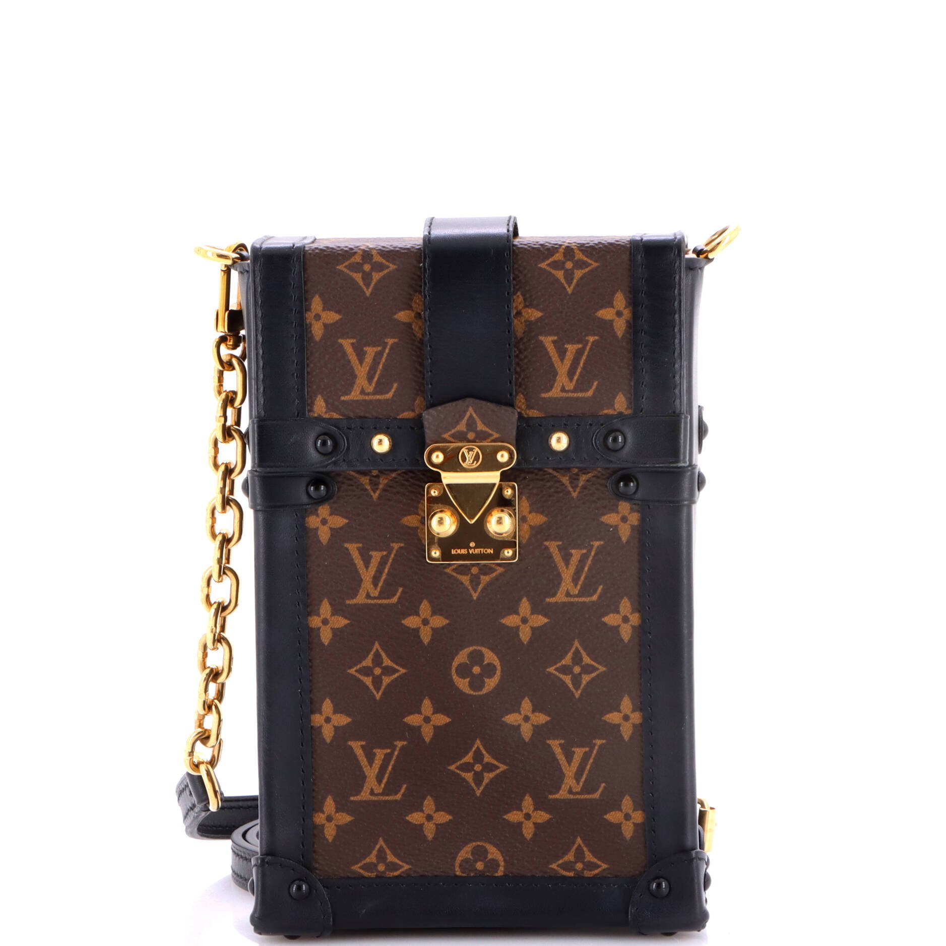 Vertical Trunk Pochette Monogram Canvas