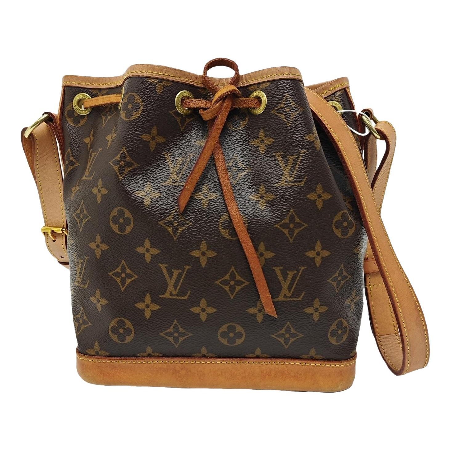 Nano Noé leather handbag