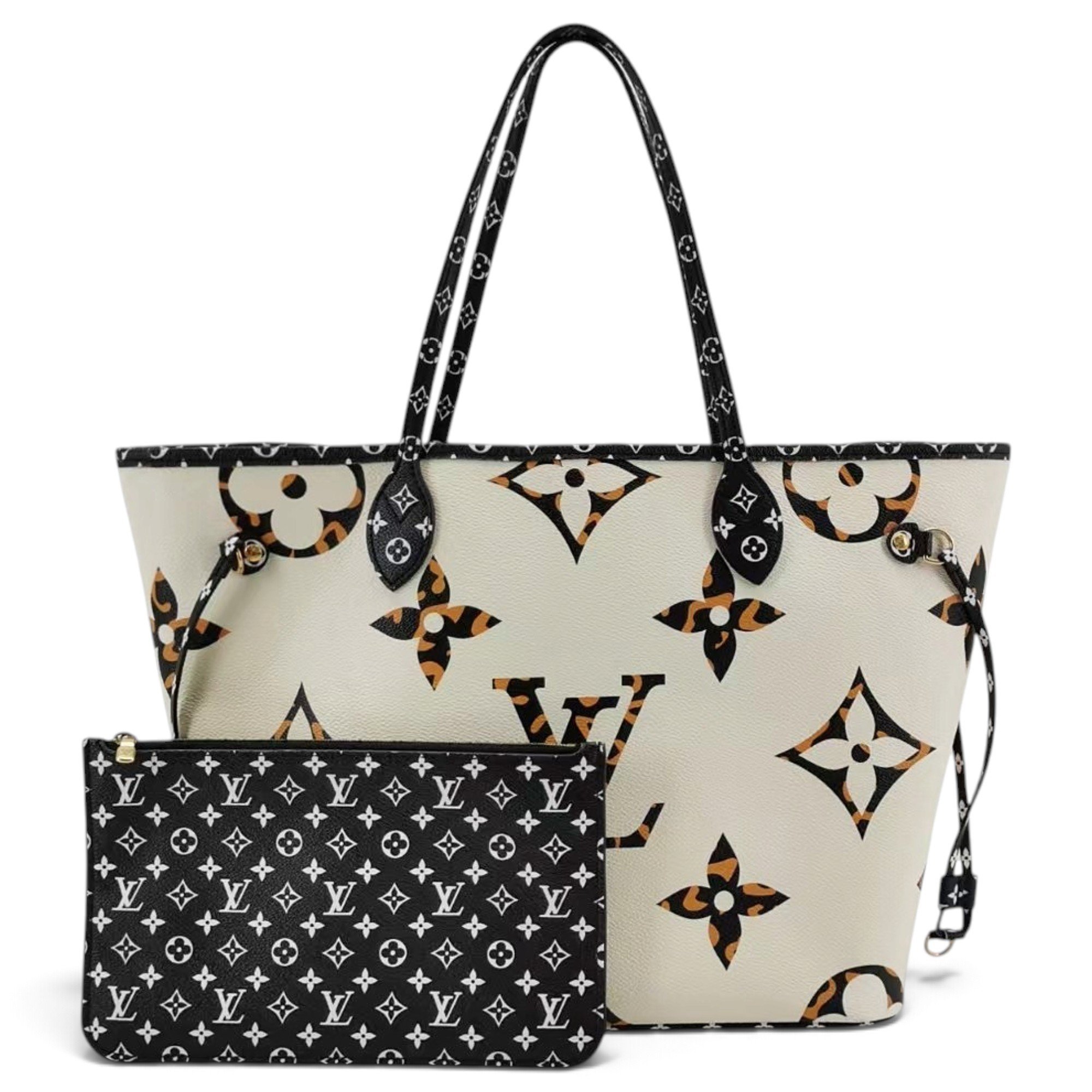 Neverfull leather tote