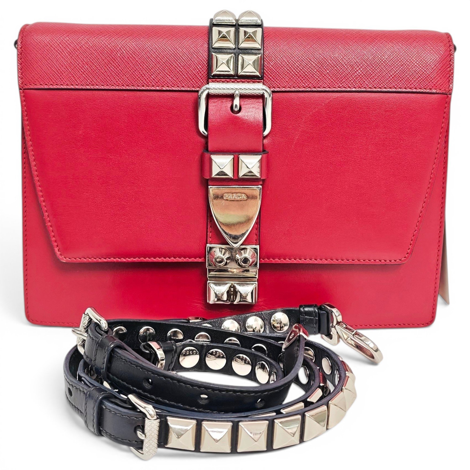 Elektra leather handbag