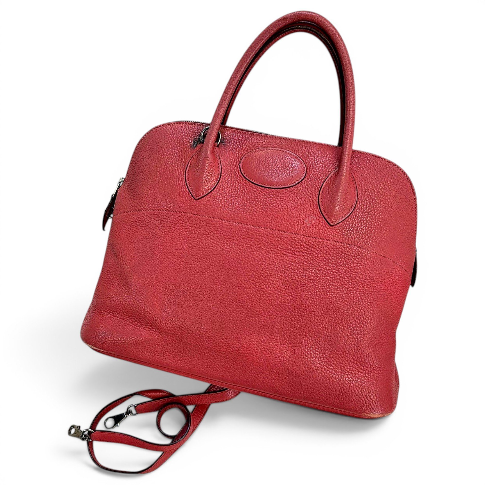 Bolide leather handbag