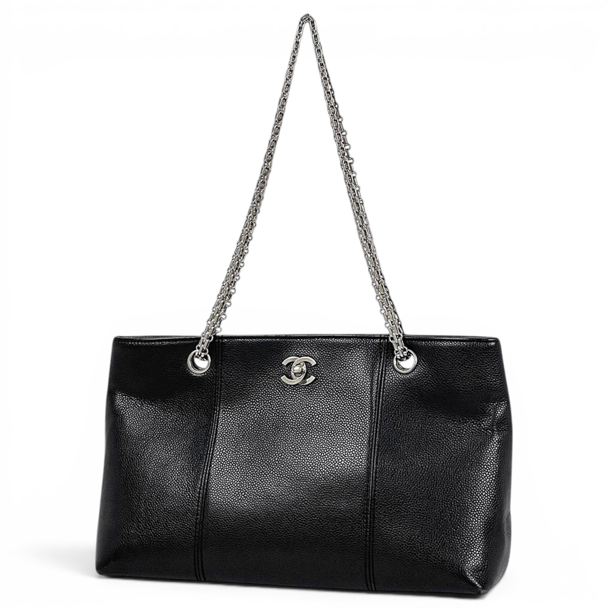 Leather tote