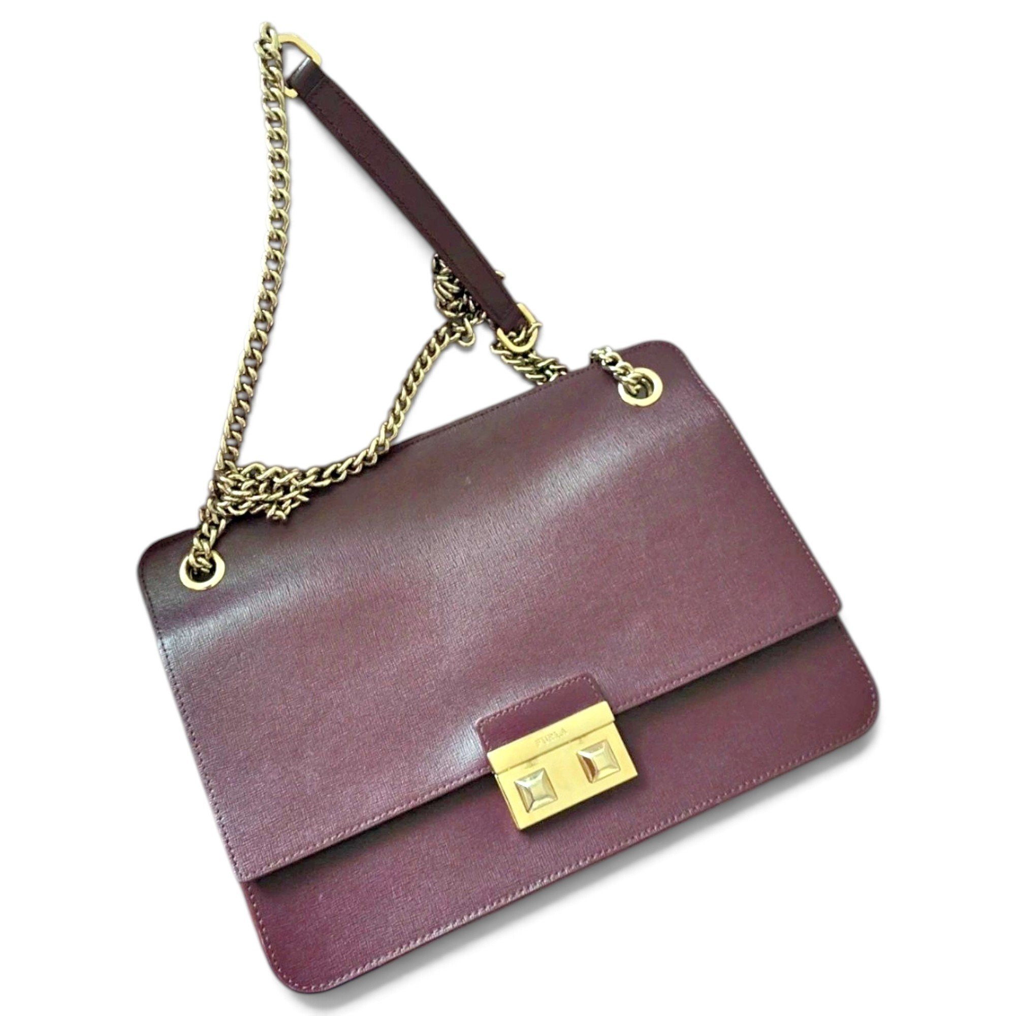 Leather handbag