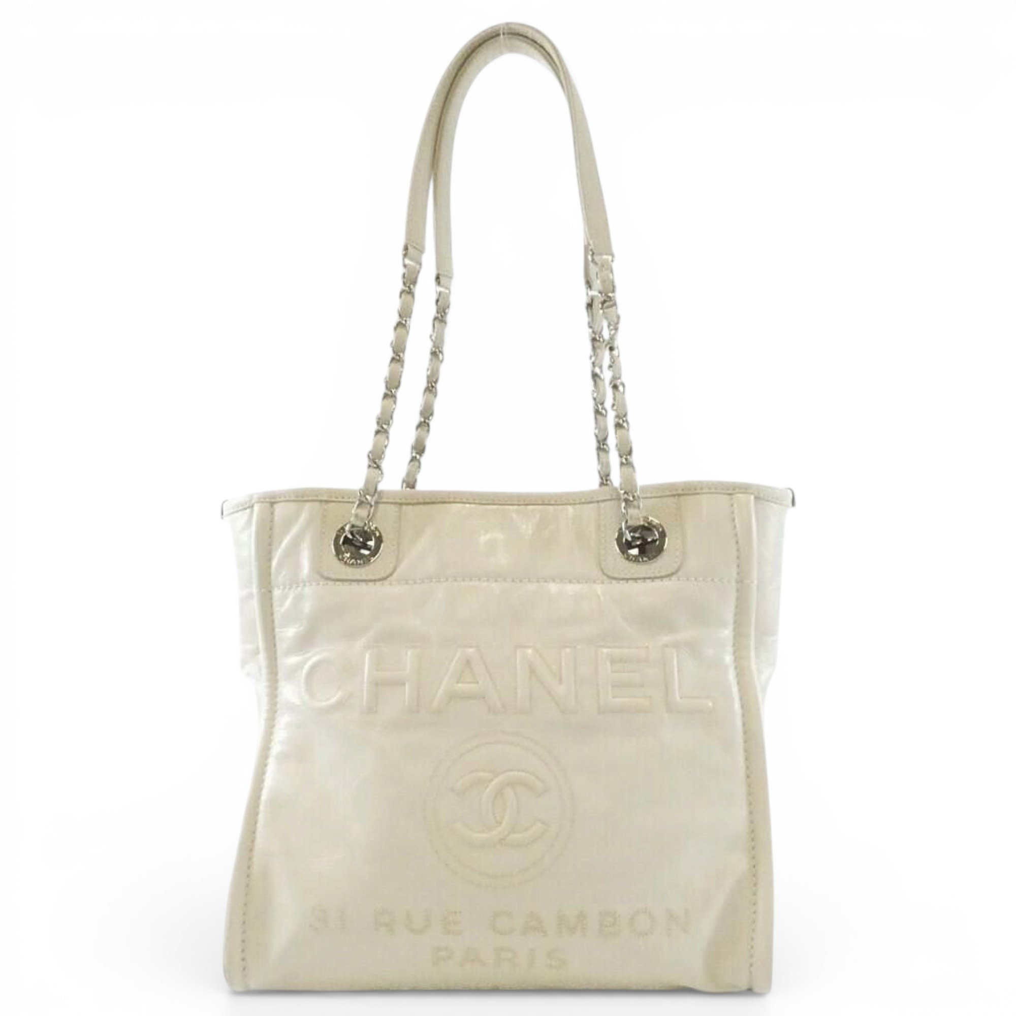 Deauville leather tote