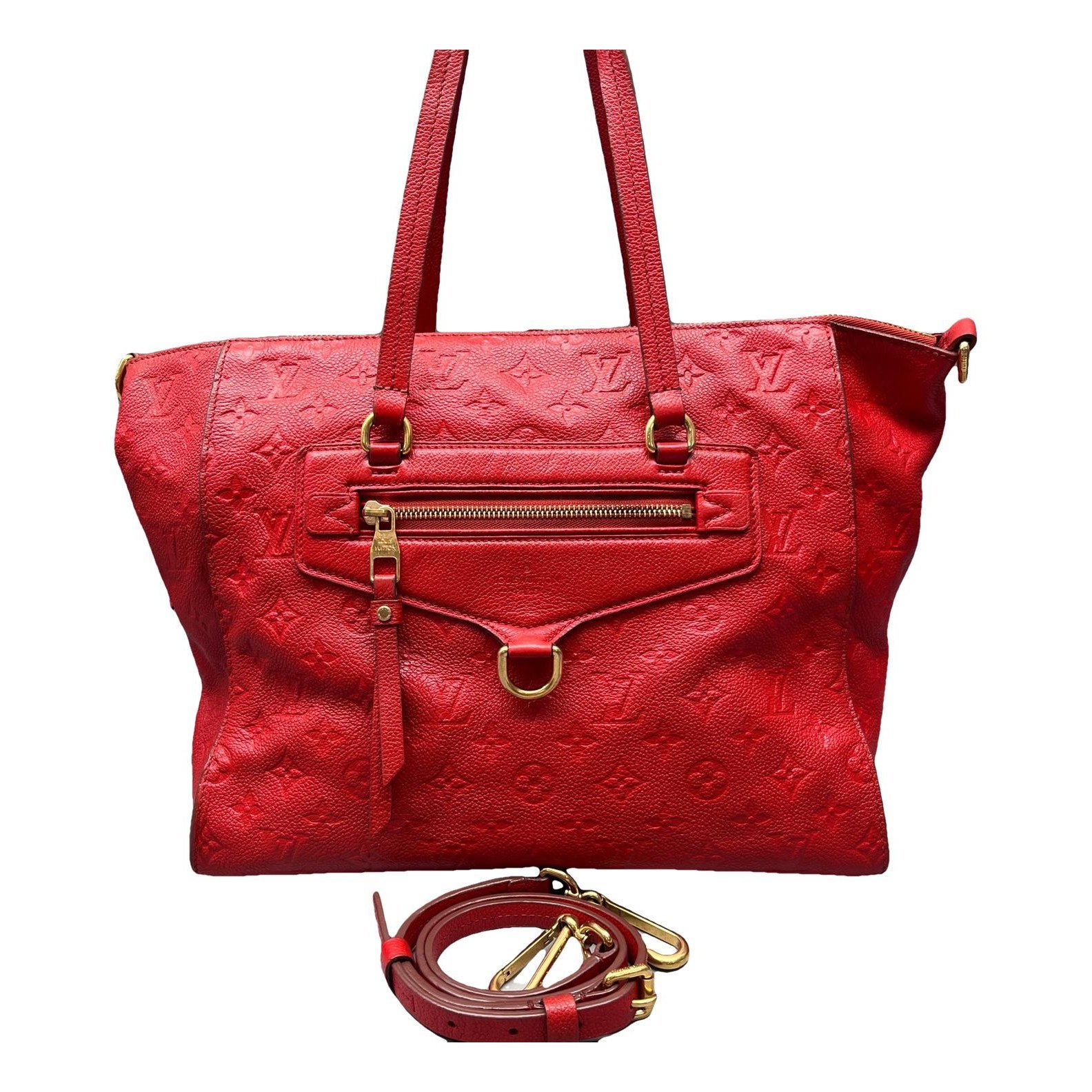 Lumineuse leather handbag