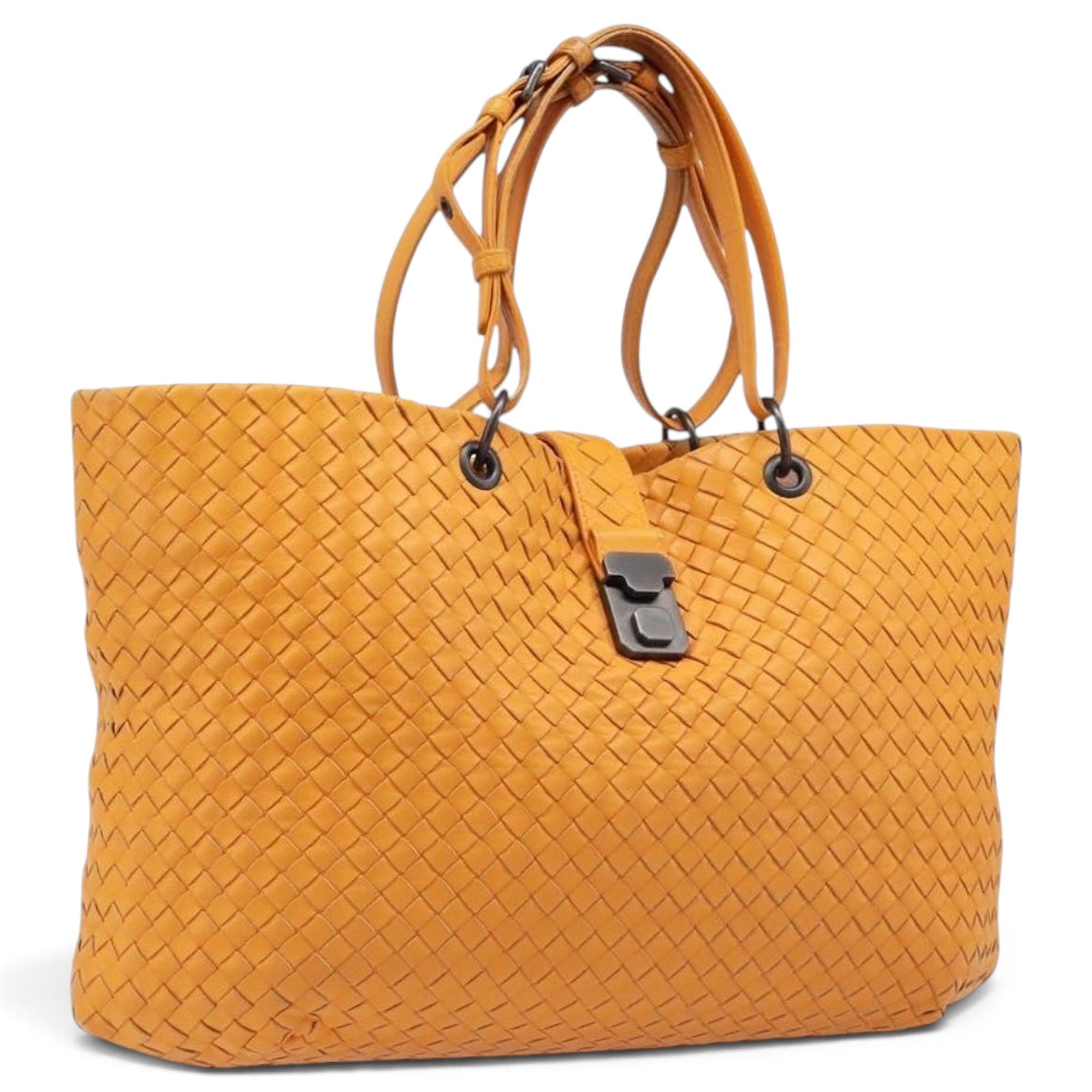 Veneta leather tote