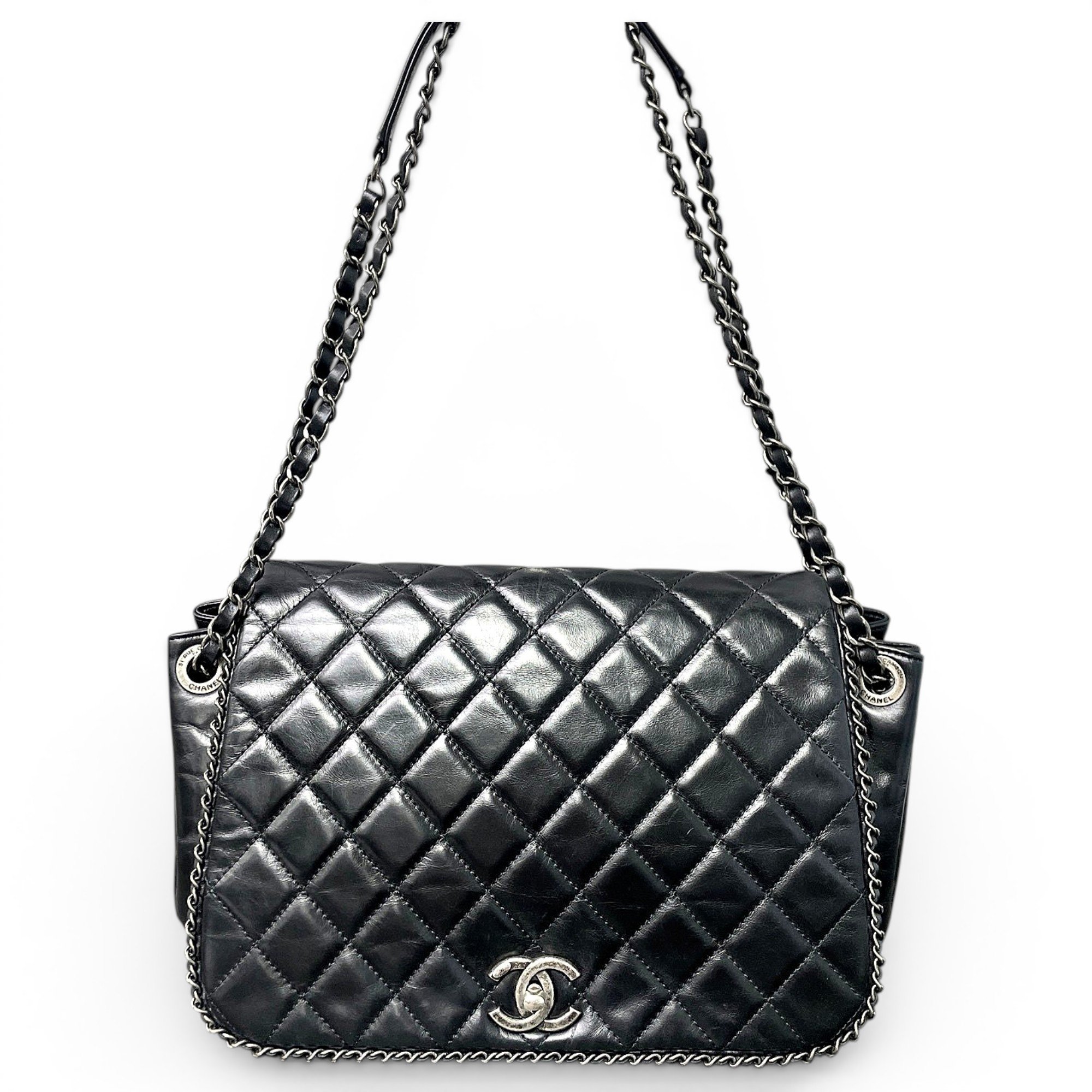 Leather handbag