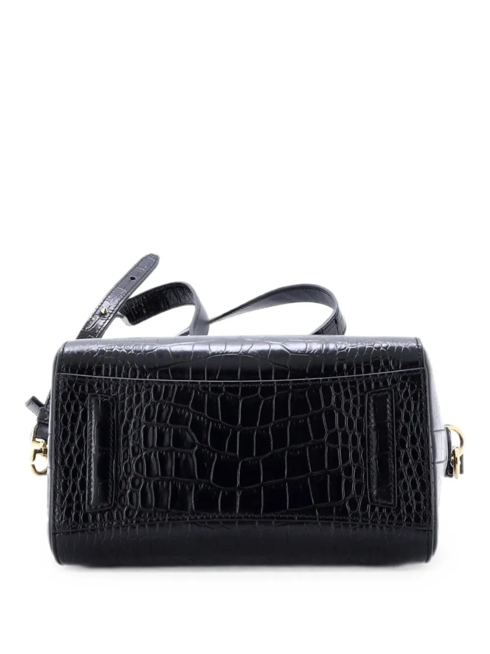Antigona Bag Crocodile Embossed Leather Mini crossbody bag