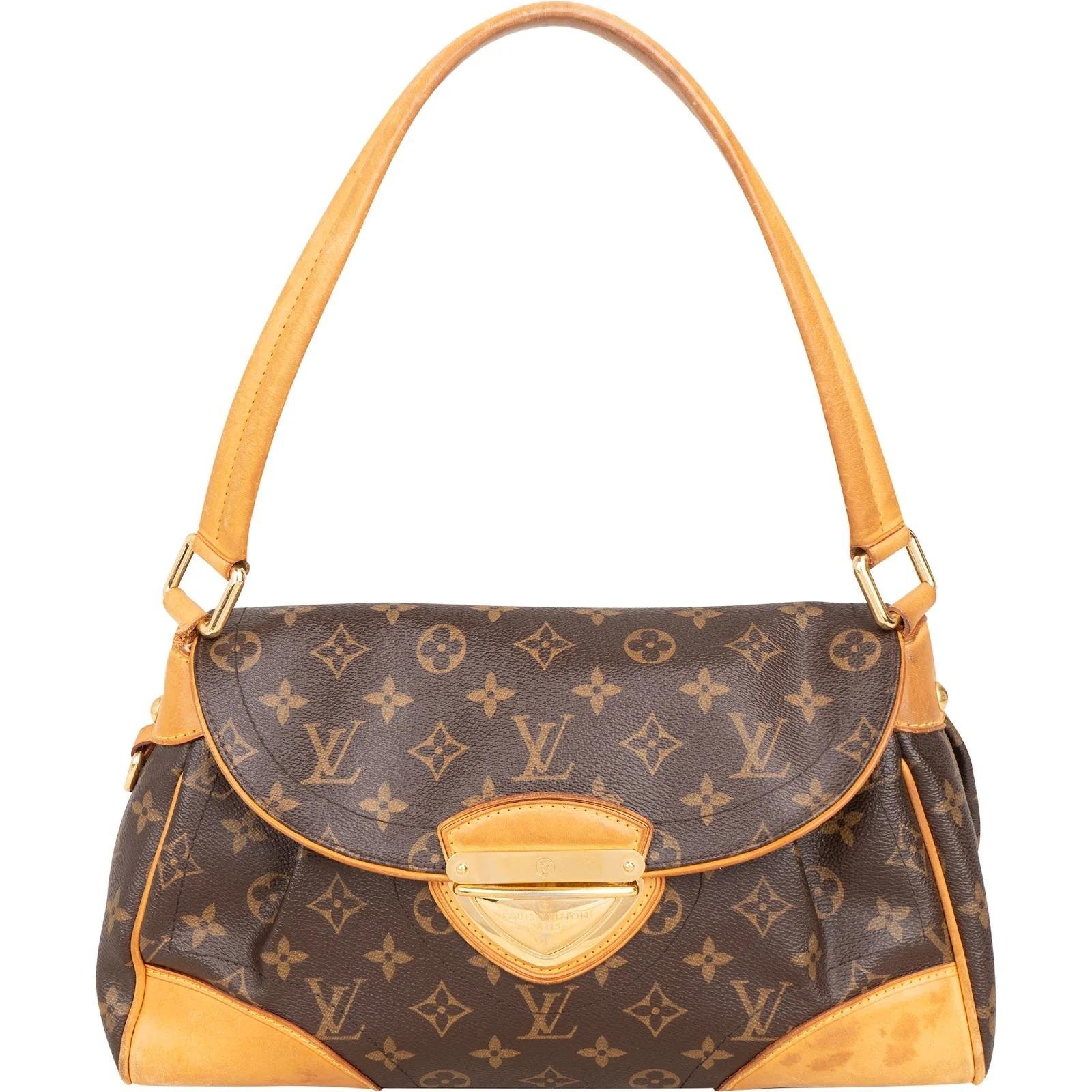 Louis Vuitton Beverly leather handbag