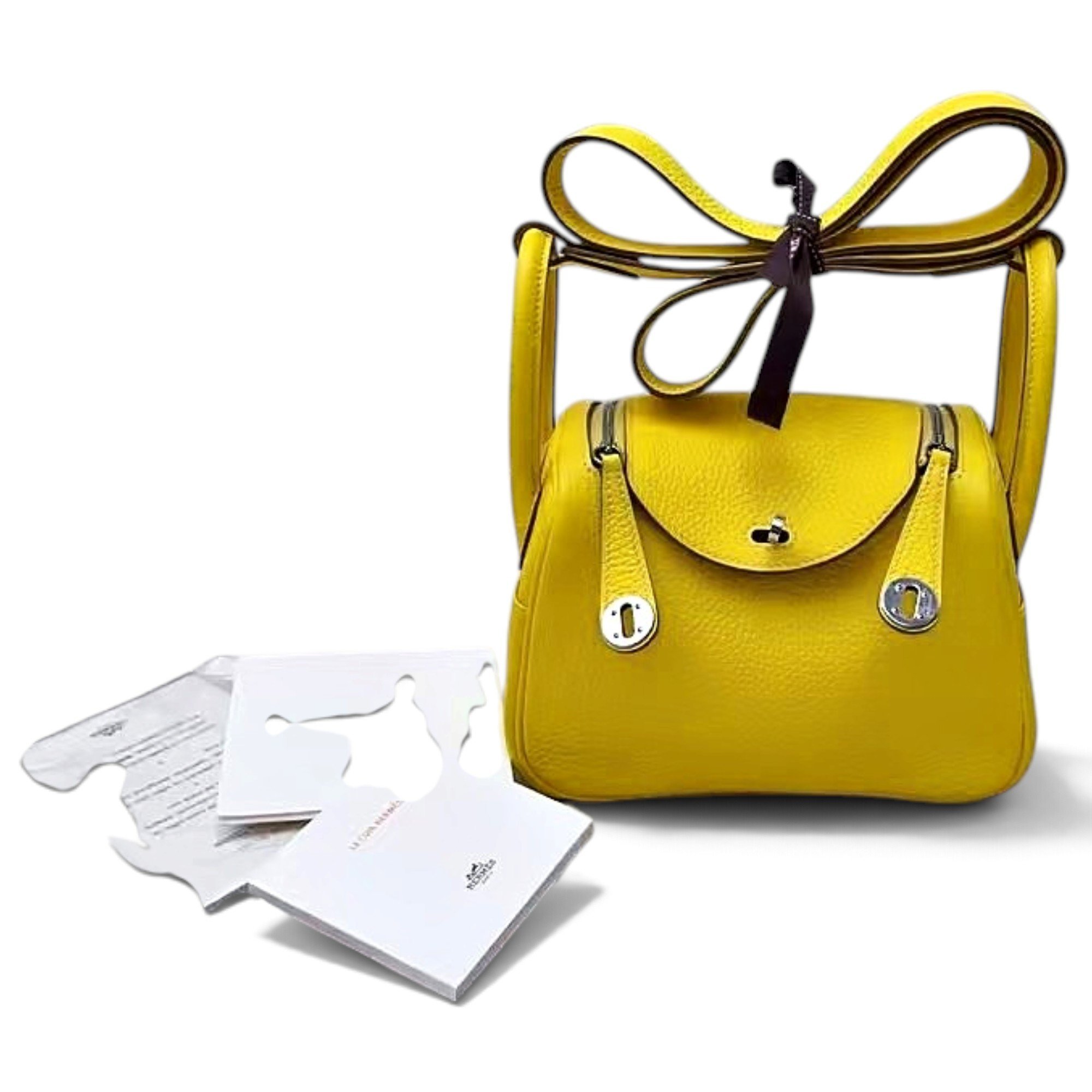 Lindy leather handbag