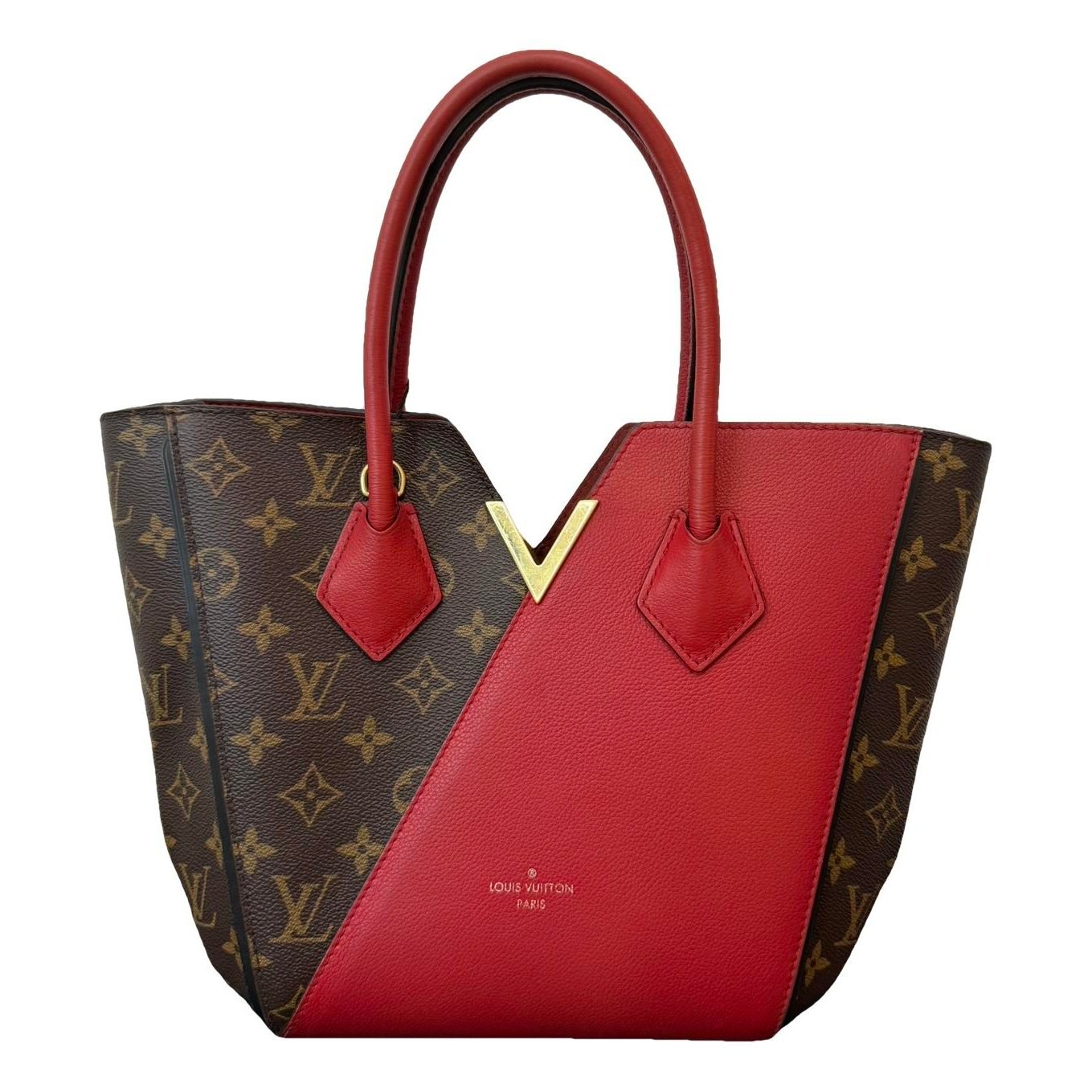 Kimono leather handbag