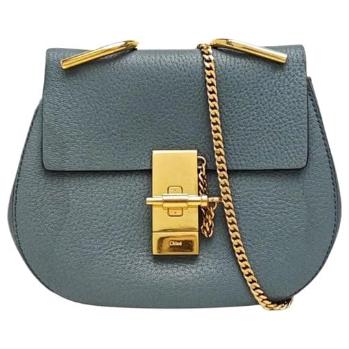 Drew leather handbag