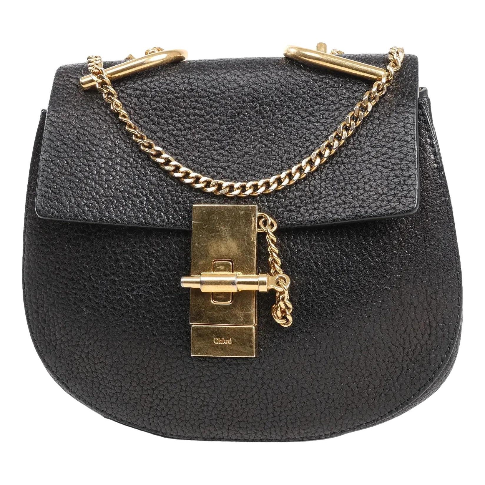 Drew leather crossbody bag