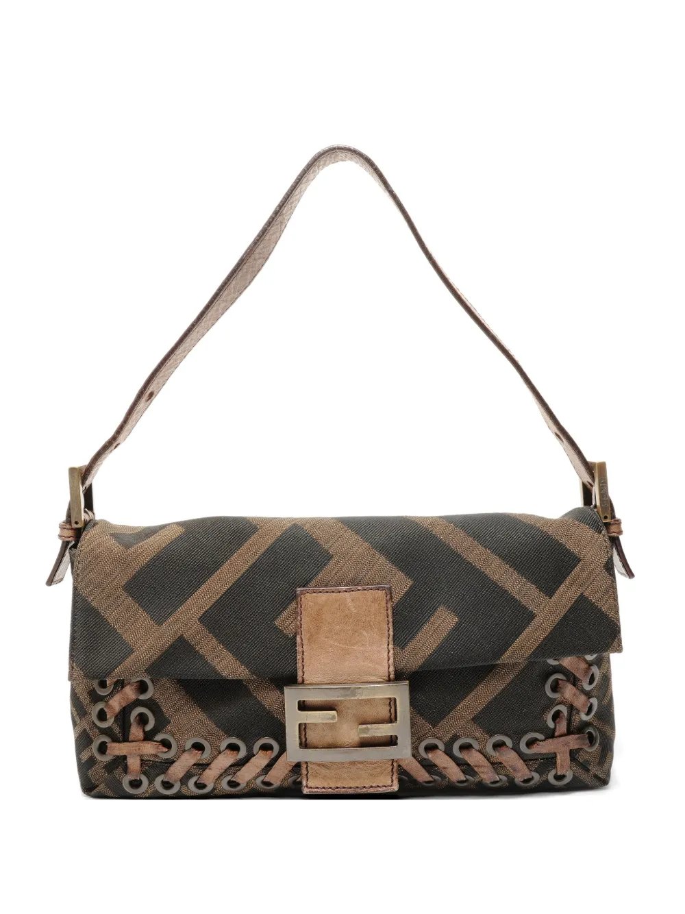 1999-2005 Mamma Baguette Zucca-monogram shoulder bag