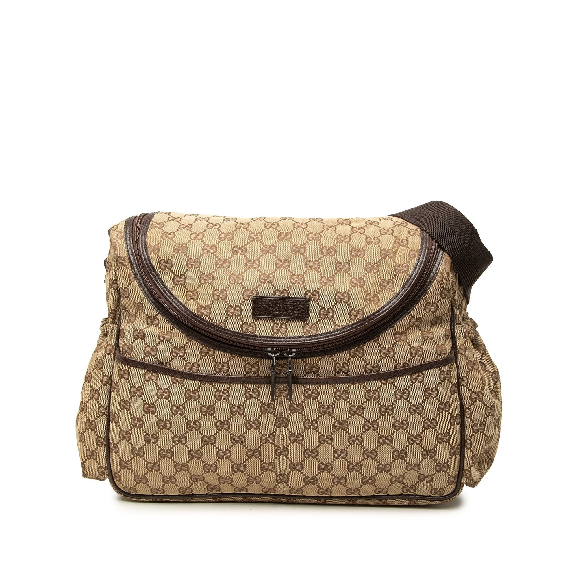 Gucci B leather handbag