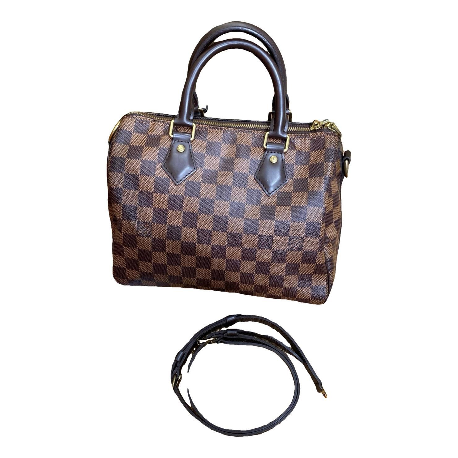 Speedy leather handbag