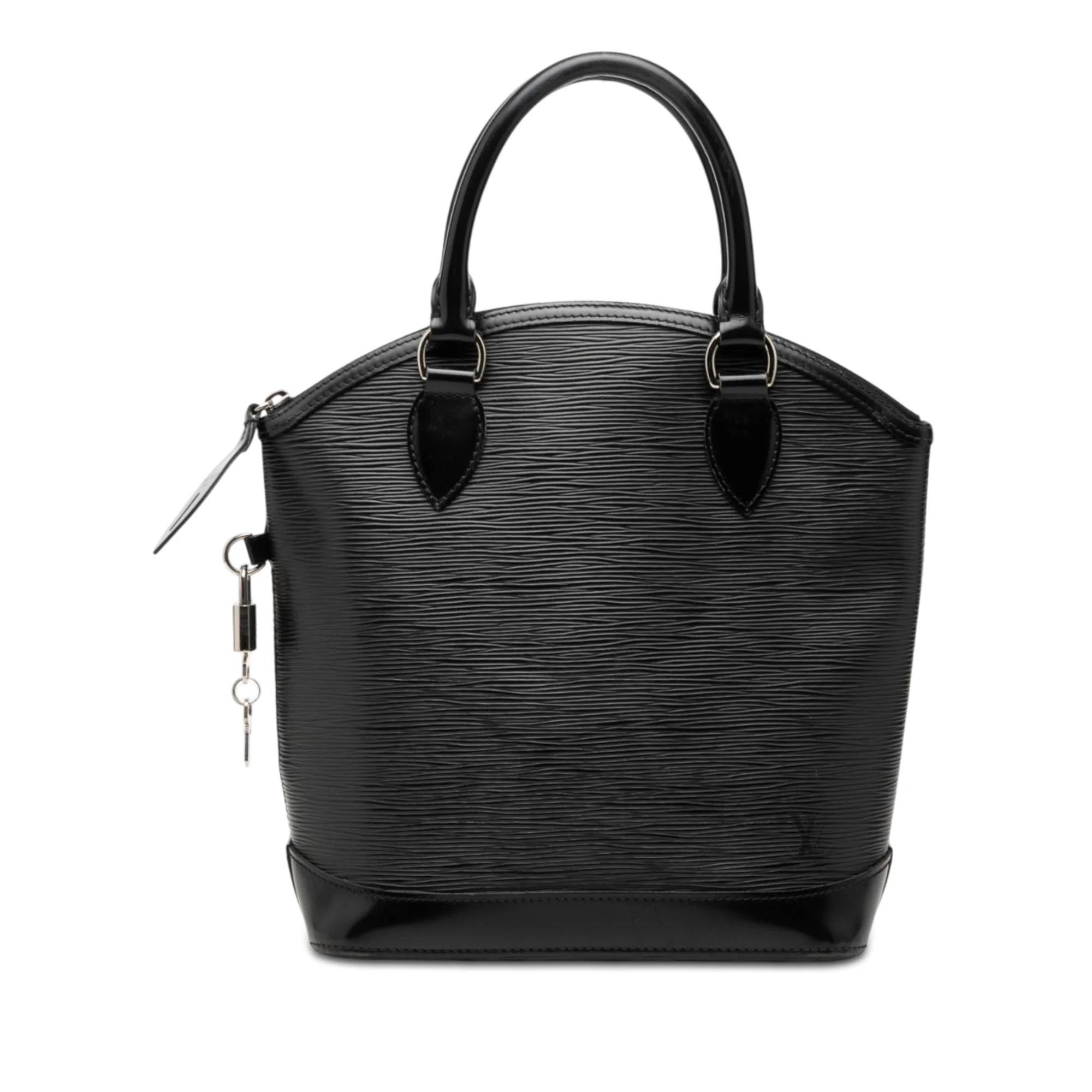 Lockit leather handbag