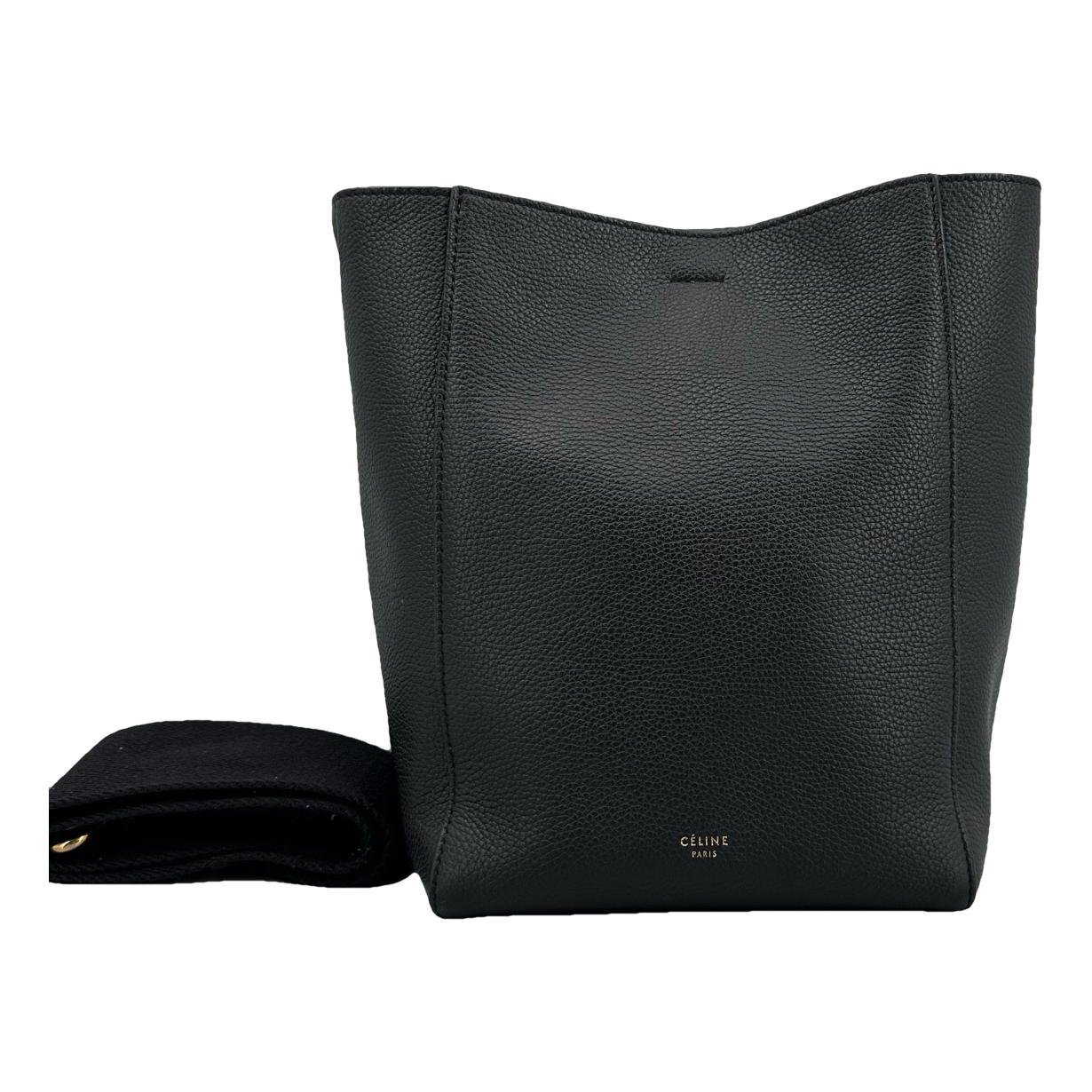 Seau Sangle leather handbag