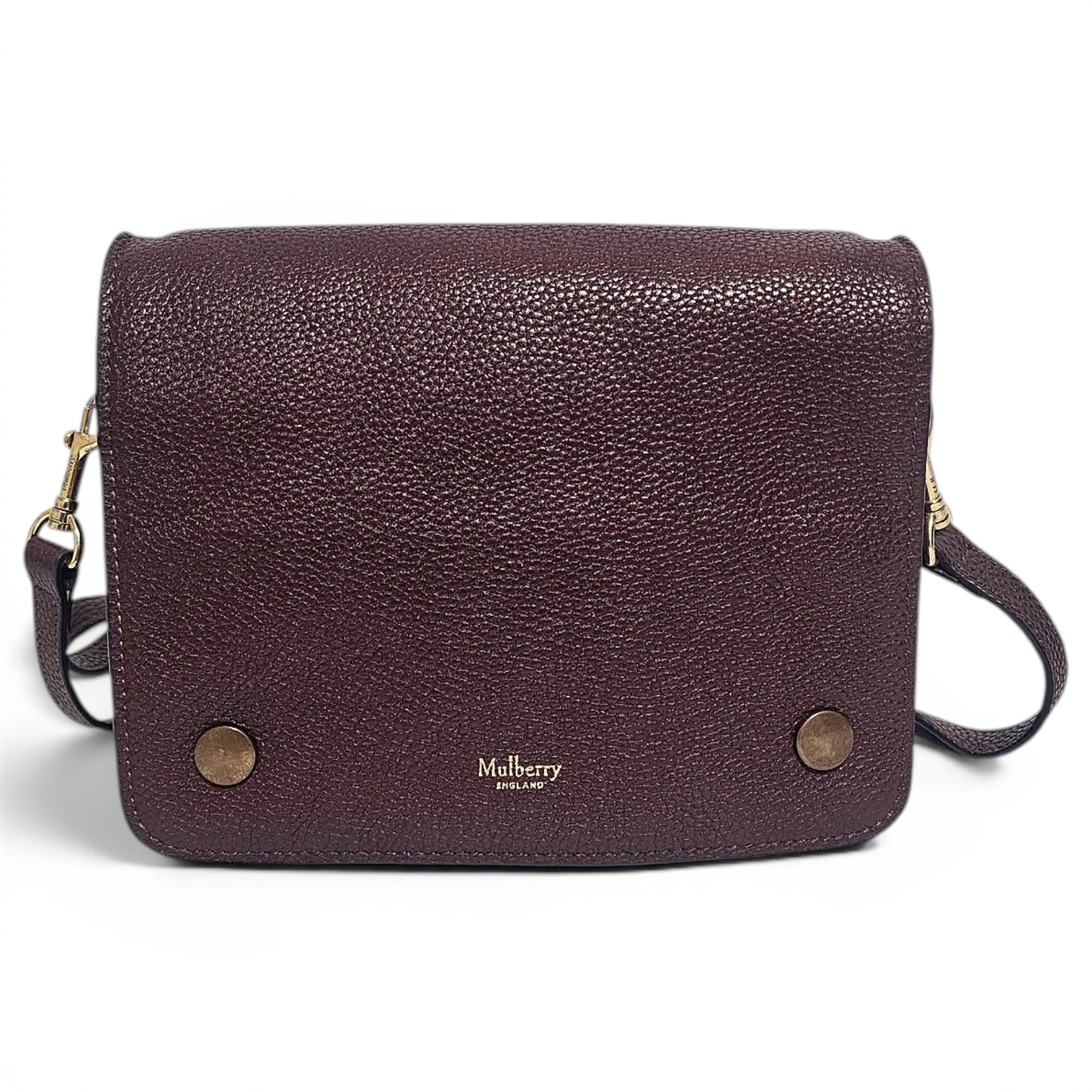 Clifton leather crossbody bag
