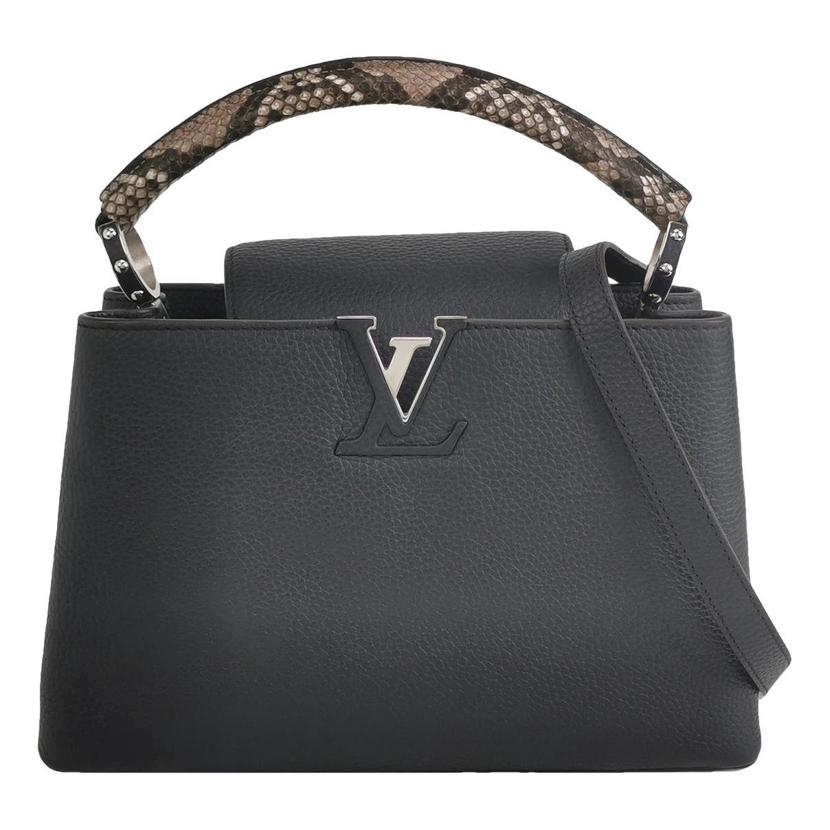 Capucines leather handbag