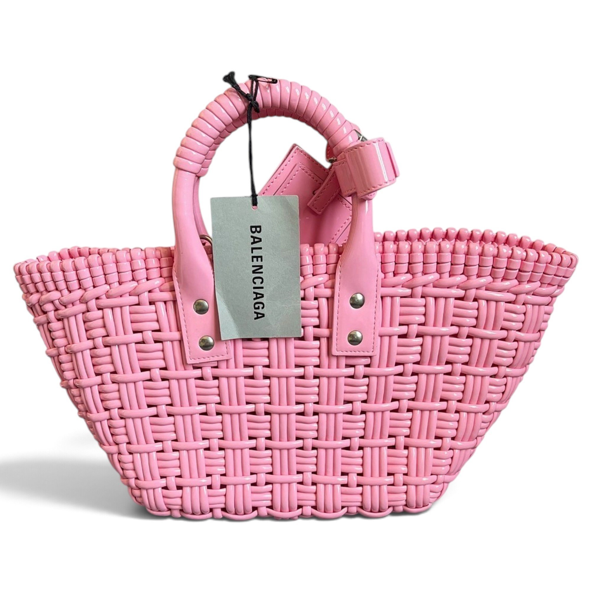 Bistro Panier leather tote