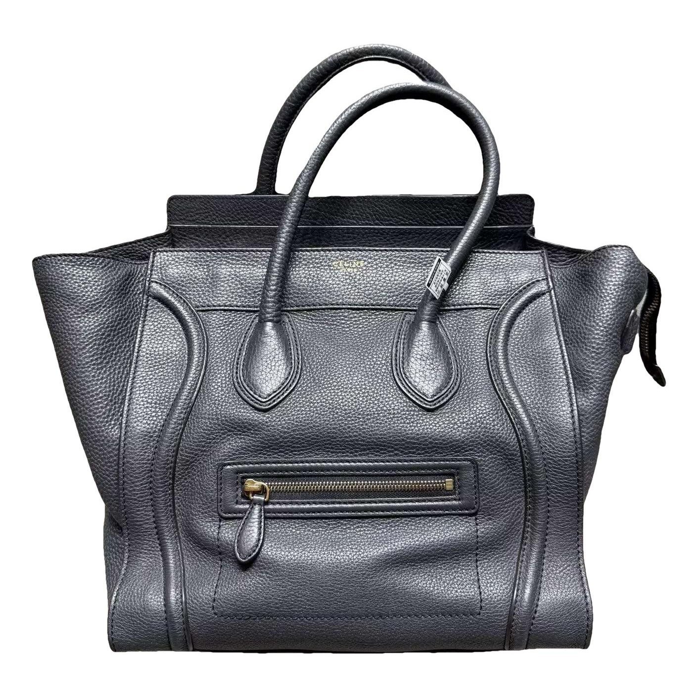 Luggage leather handbag