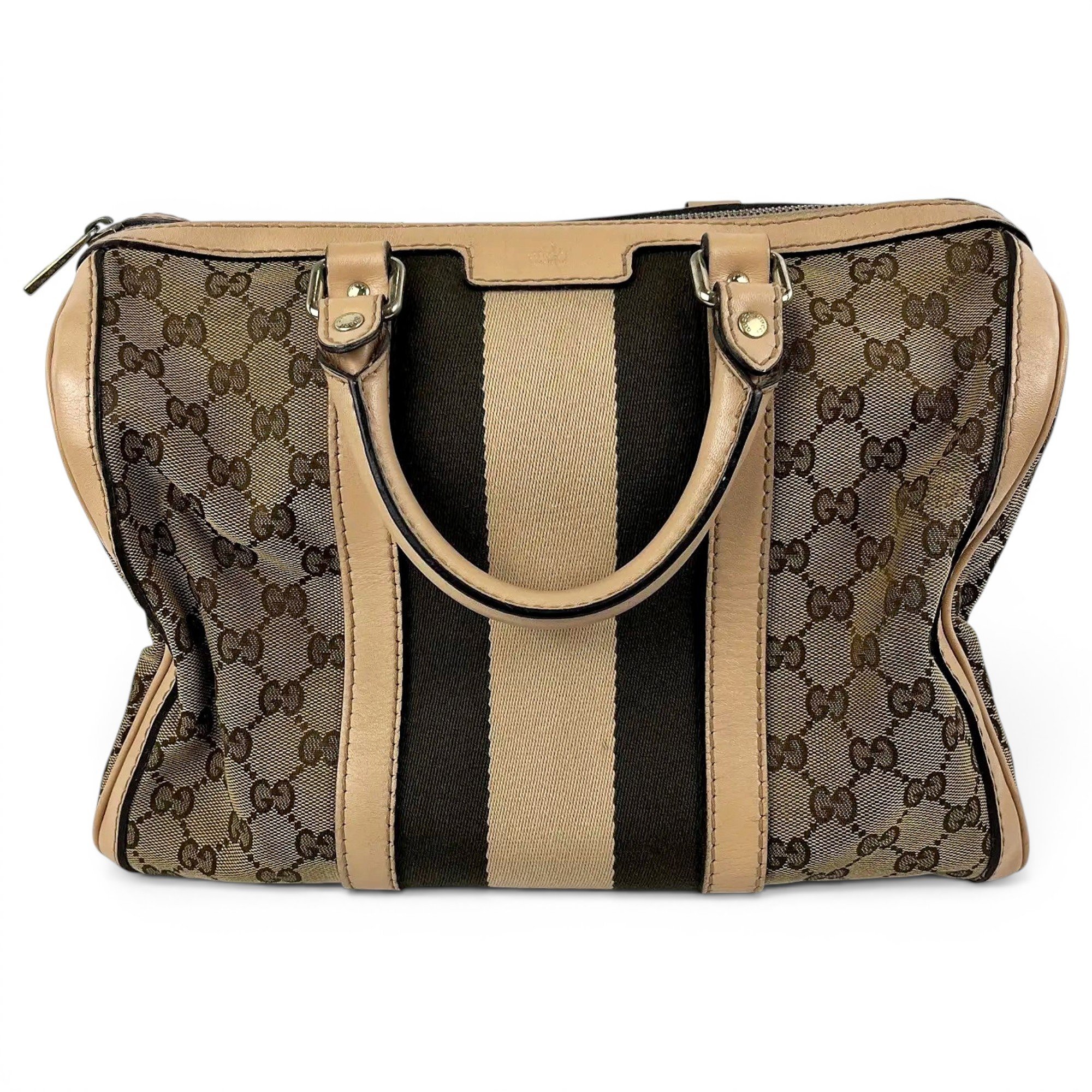 Boston cloth handbag