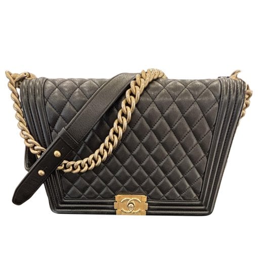 Boy leather crossbody bag