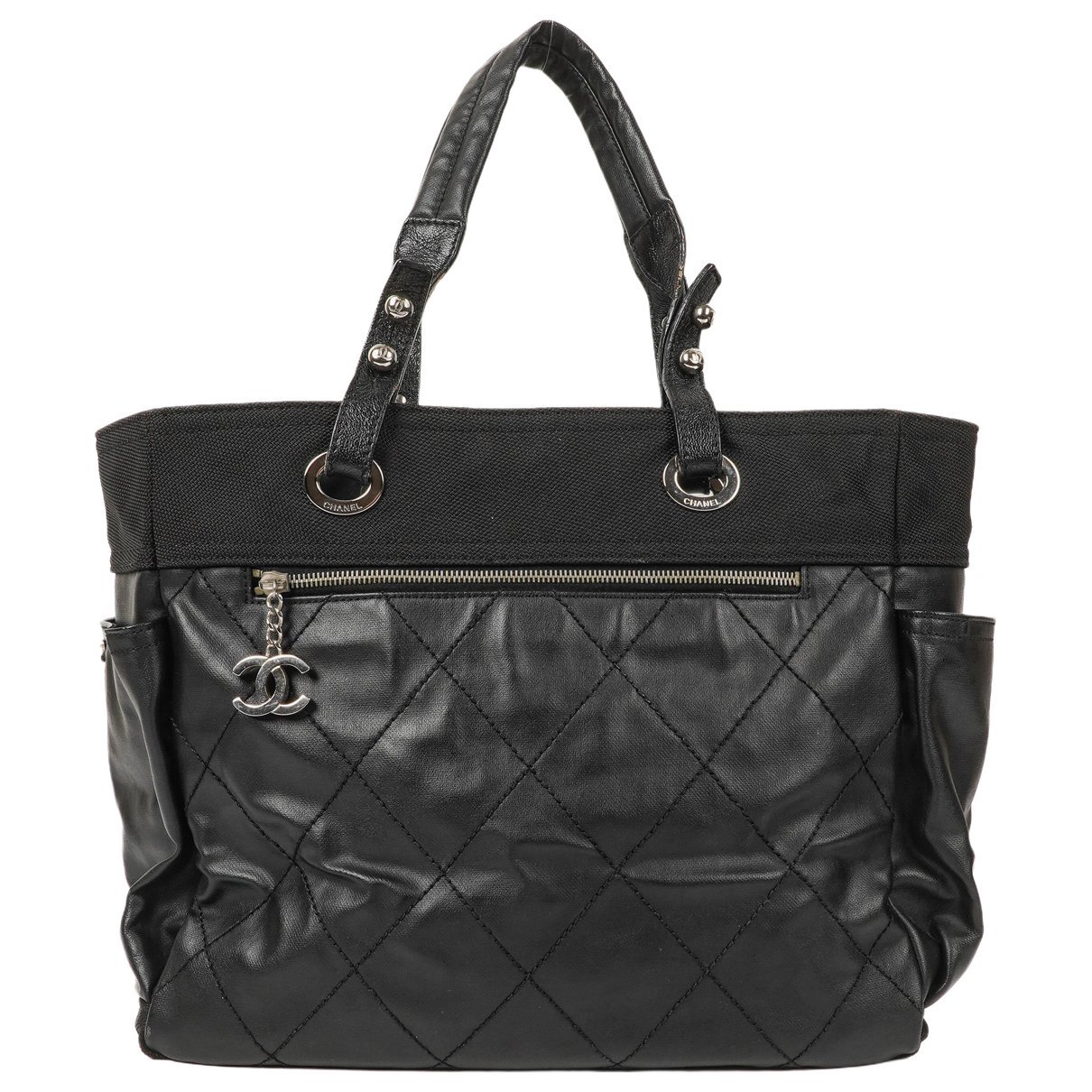 Paris-Biarritz cloth handbag